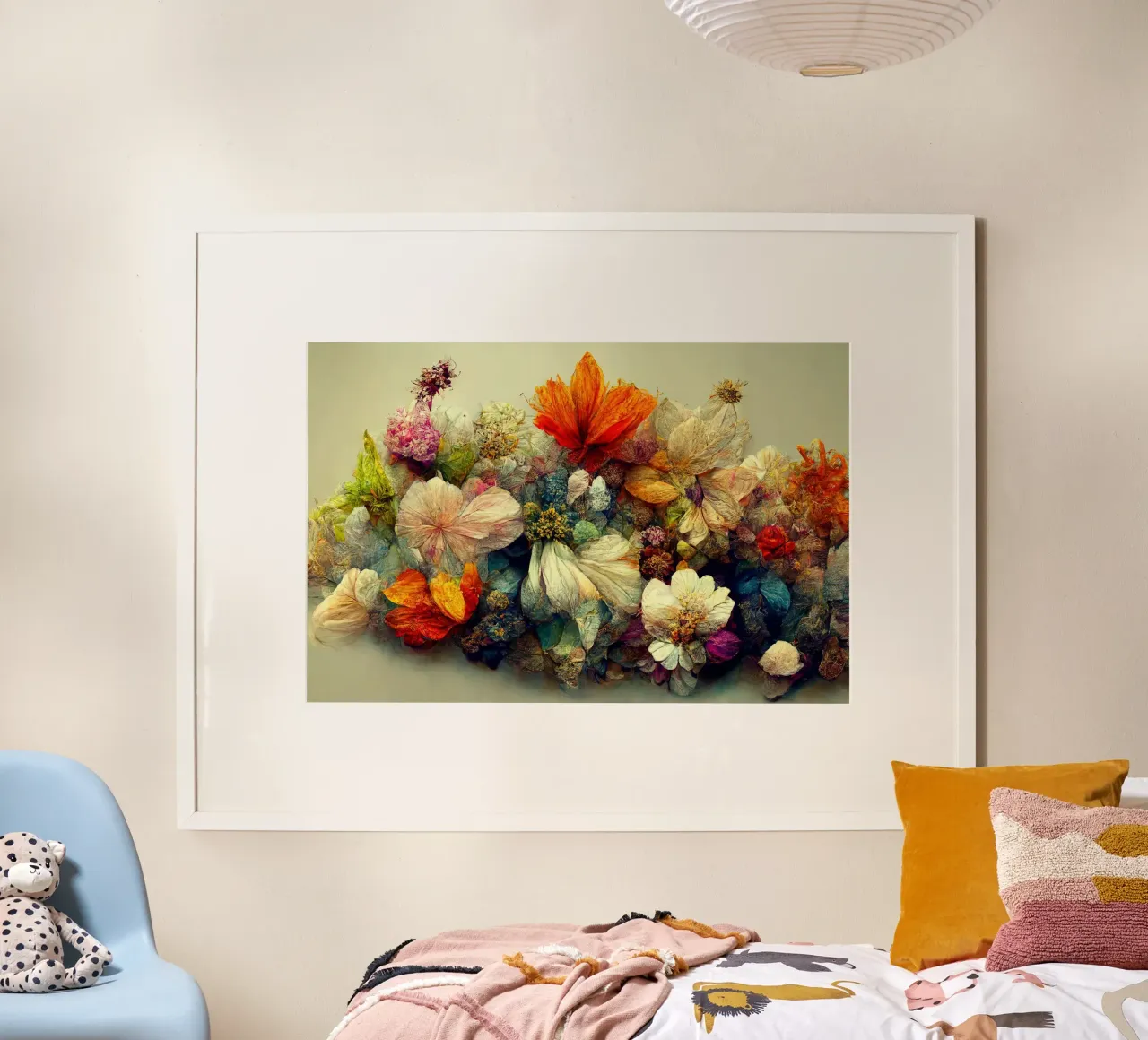 Arte da parete di Imagine poster con telaio in plastica da Imagine