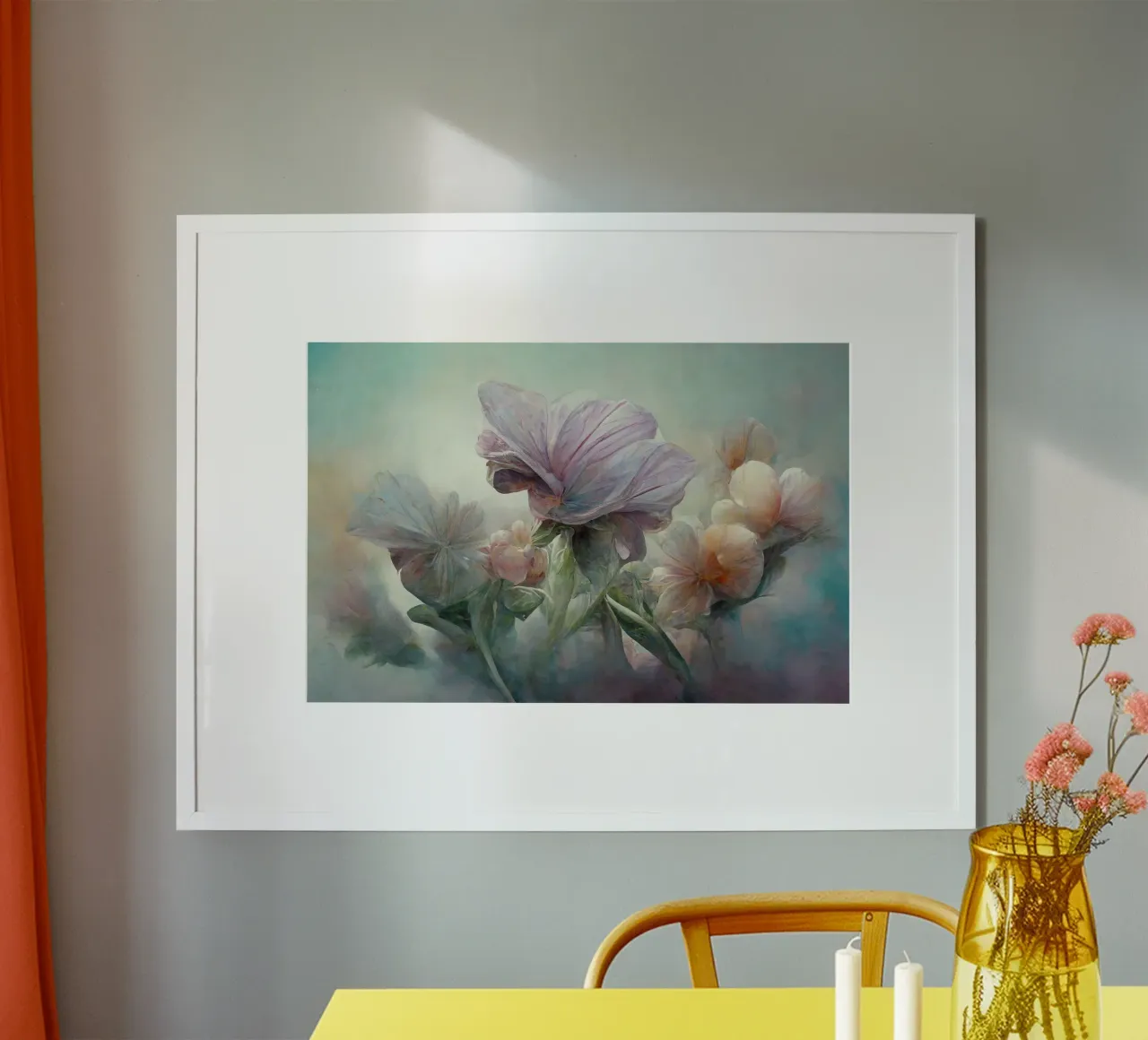 Arte da parete di Imagine poster con telaio in legno da Imagine