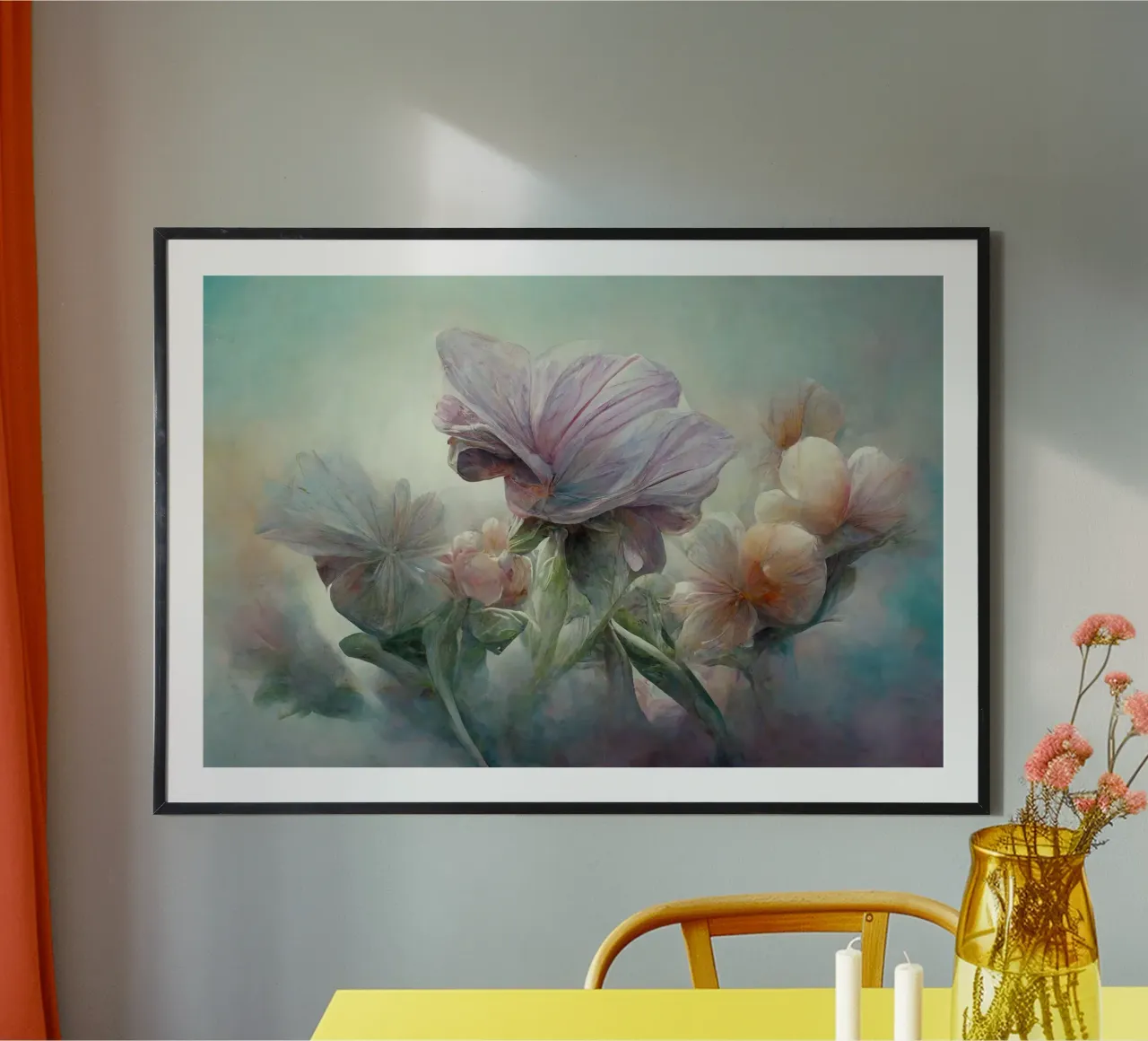Arte da parete di Imagine poster con telaio in legno da Imagine