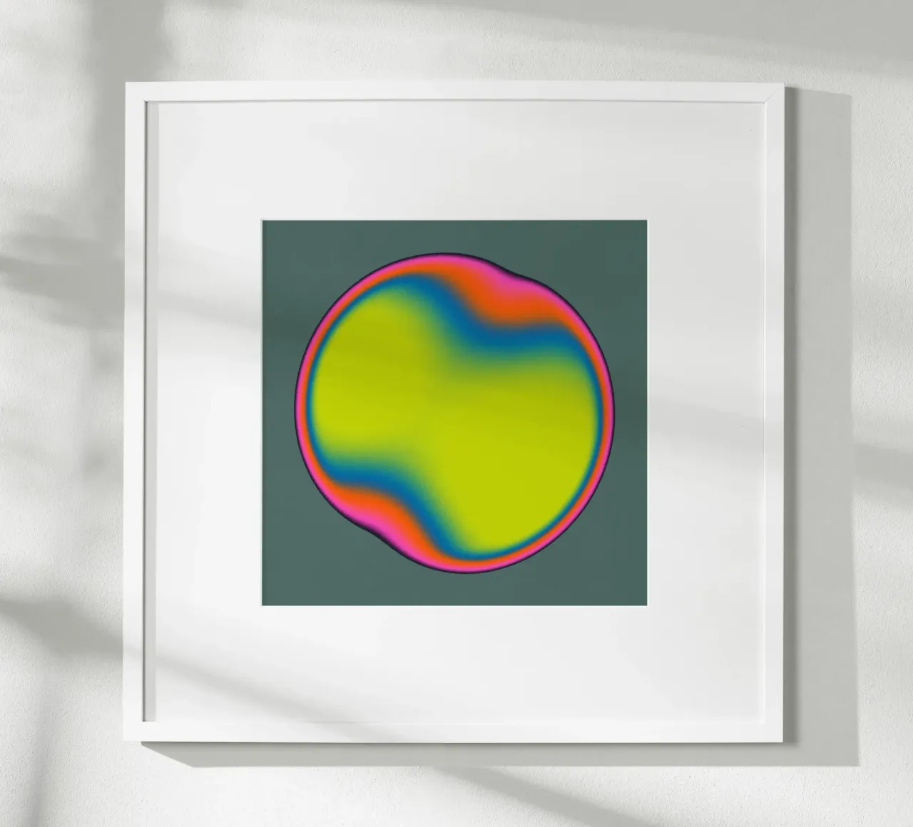 ECTOPLASM (95) poster con telaio in alluminio da Jazzberry Blue