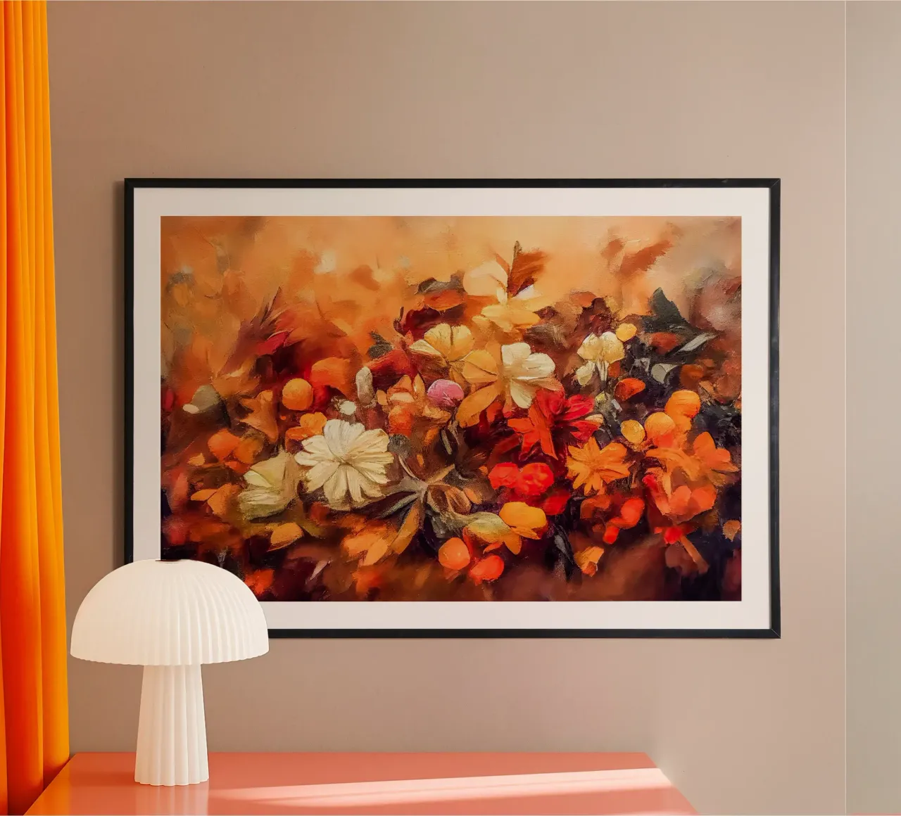 Arte da parete di Imagine poster con telaio in legno da Imagine