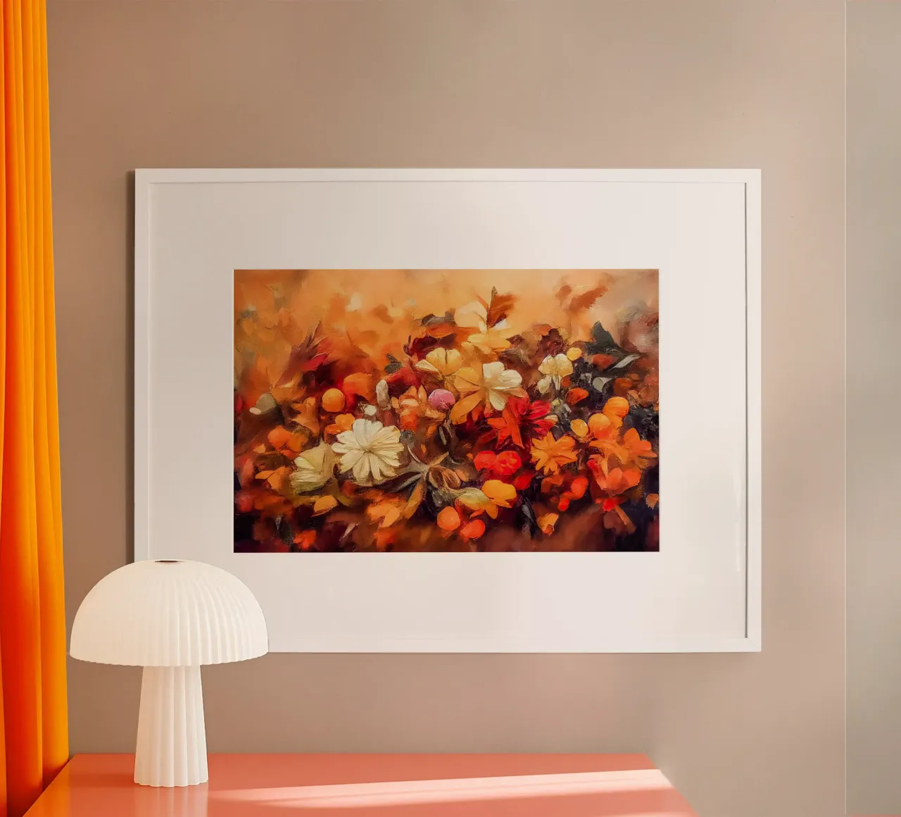 Arte da parete di Imagine poster con telaio in legno da Imagine