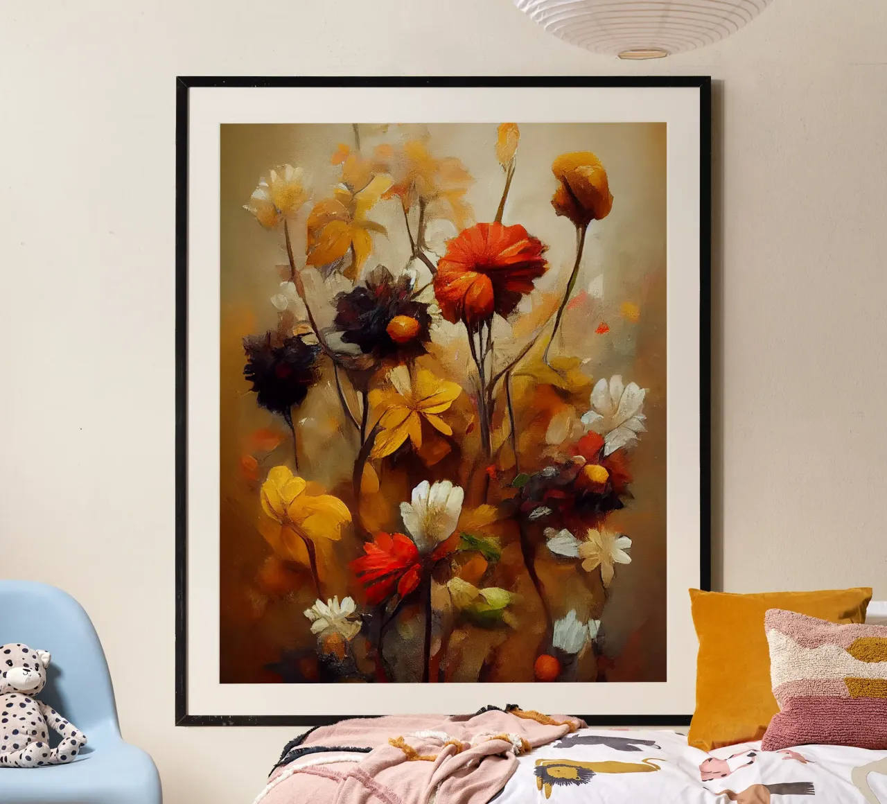 Arte da parete di Imagine poster con telaio in legno da Imagine