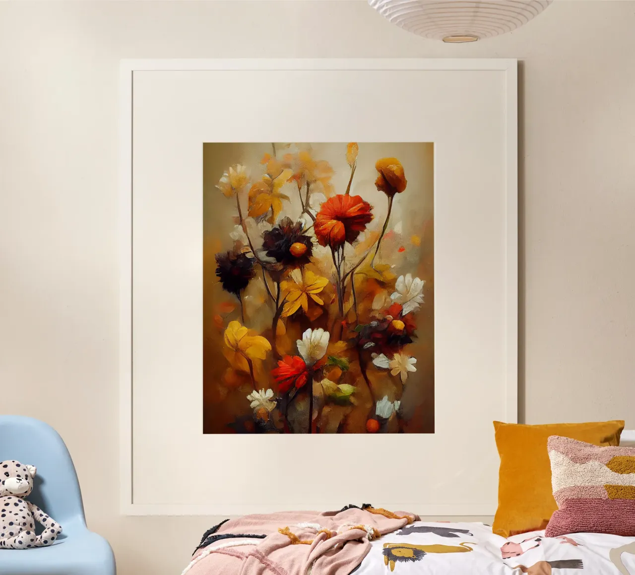 Arte da parete di Imagine poster con telaio in legno da Imagine