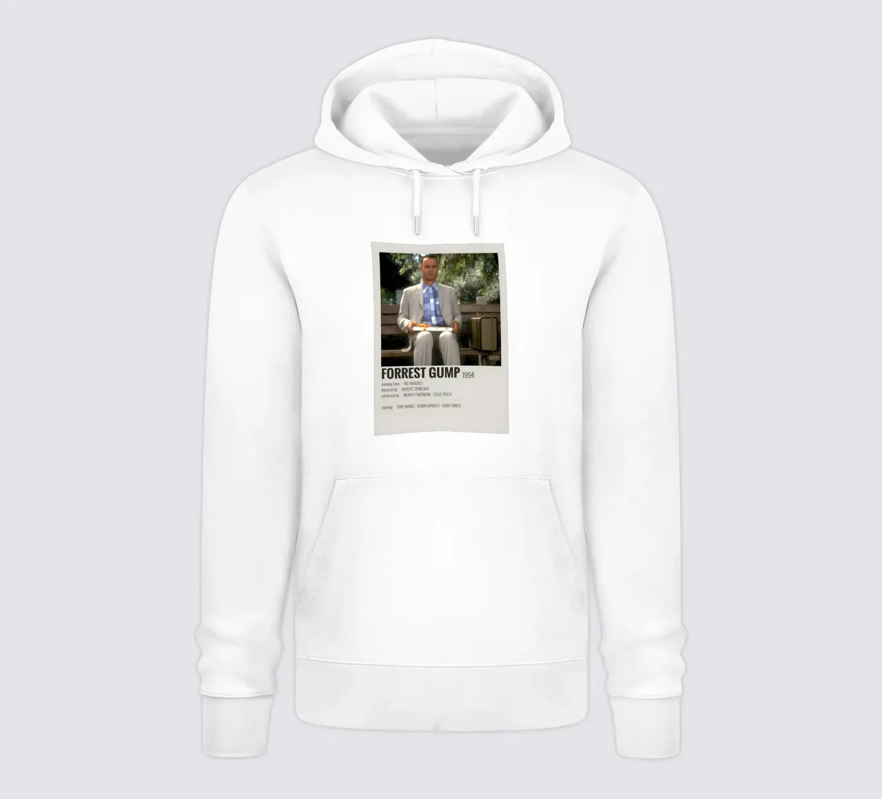 FORREST GUMP 1994 felpa con cappuccio da MVFminimalist