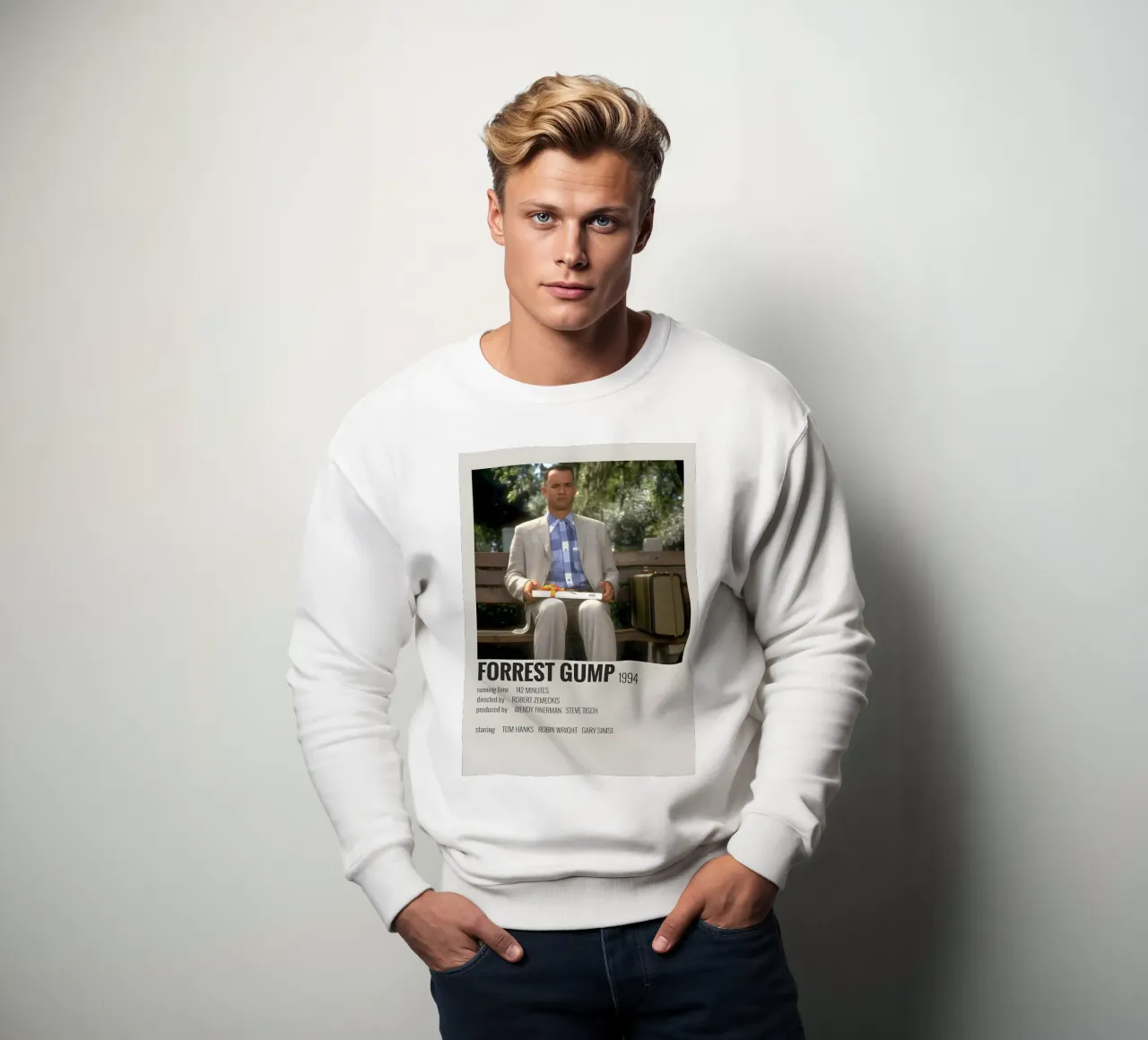 FORREST GUMP 1994 felpa da MVFminimalist