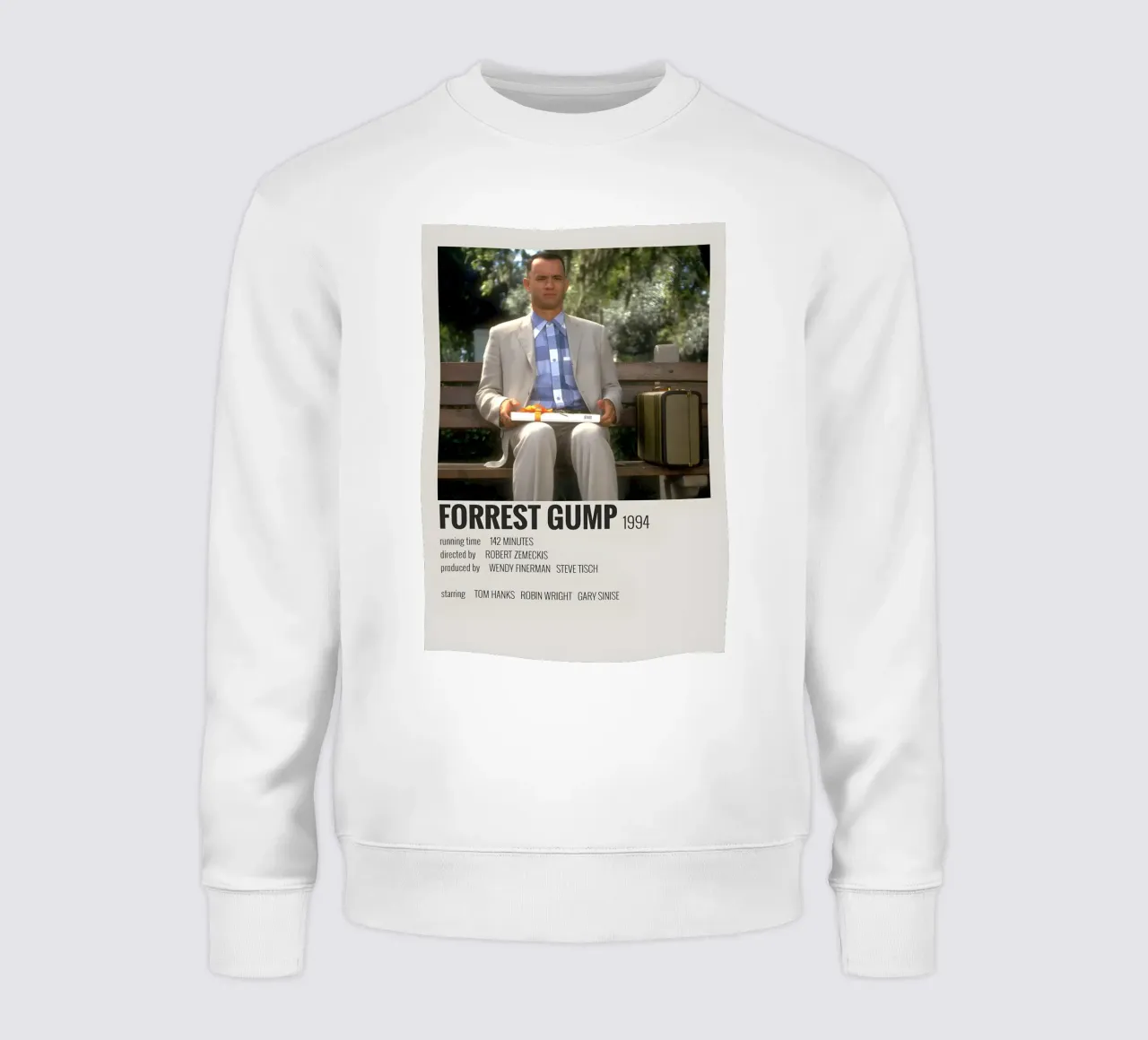 FORREST GUMP 1994 felpa da MVFminimalist