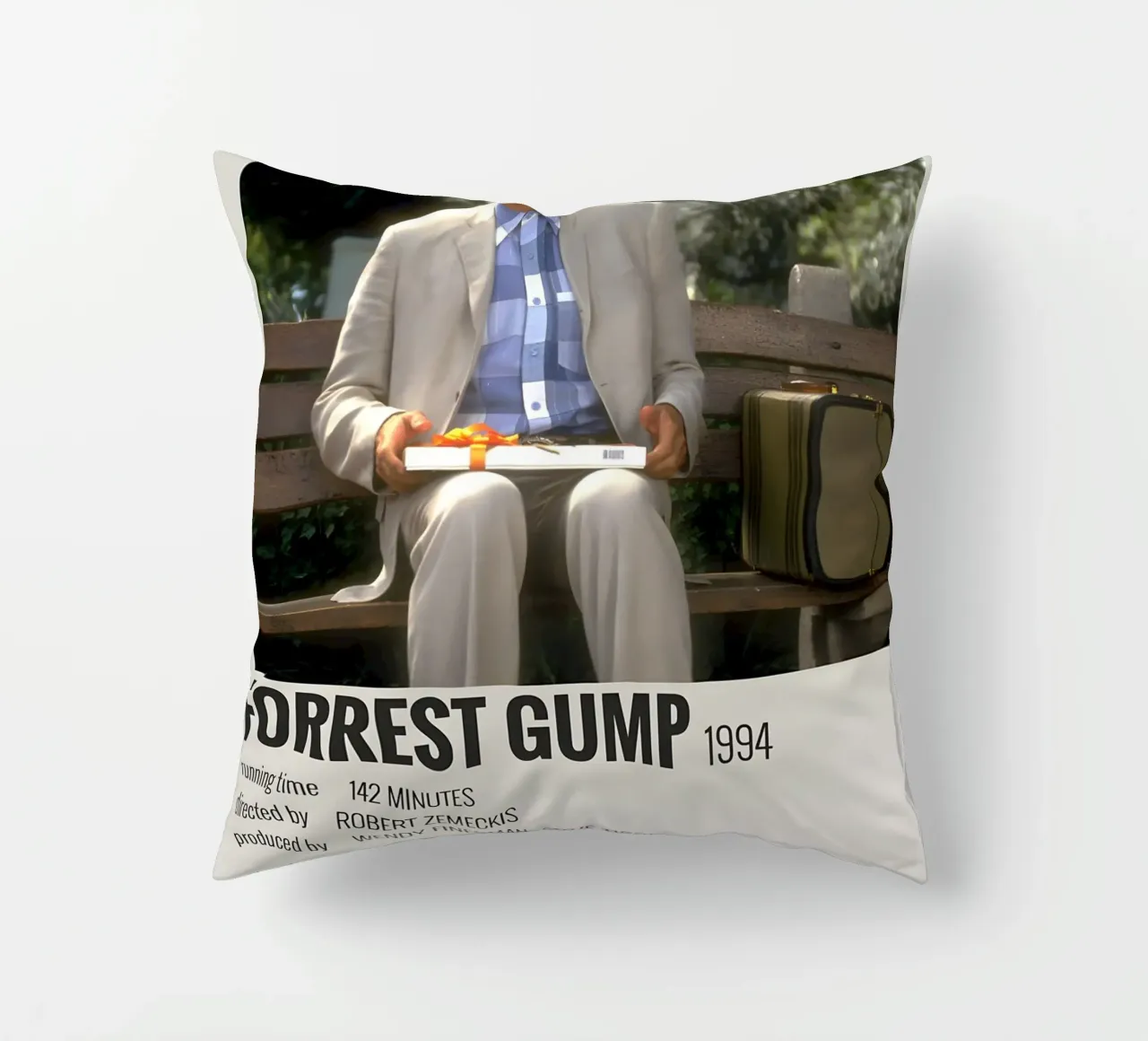 FORREST GUMP 1994 cuscino da MVFminimalist