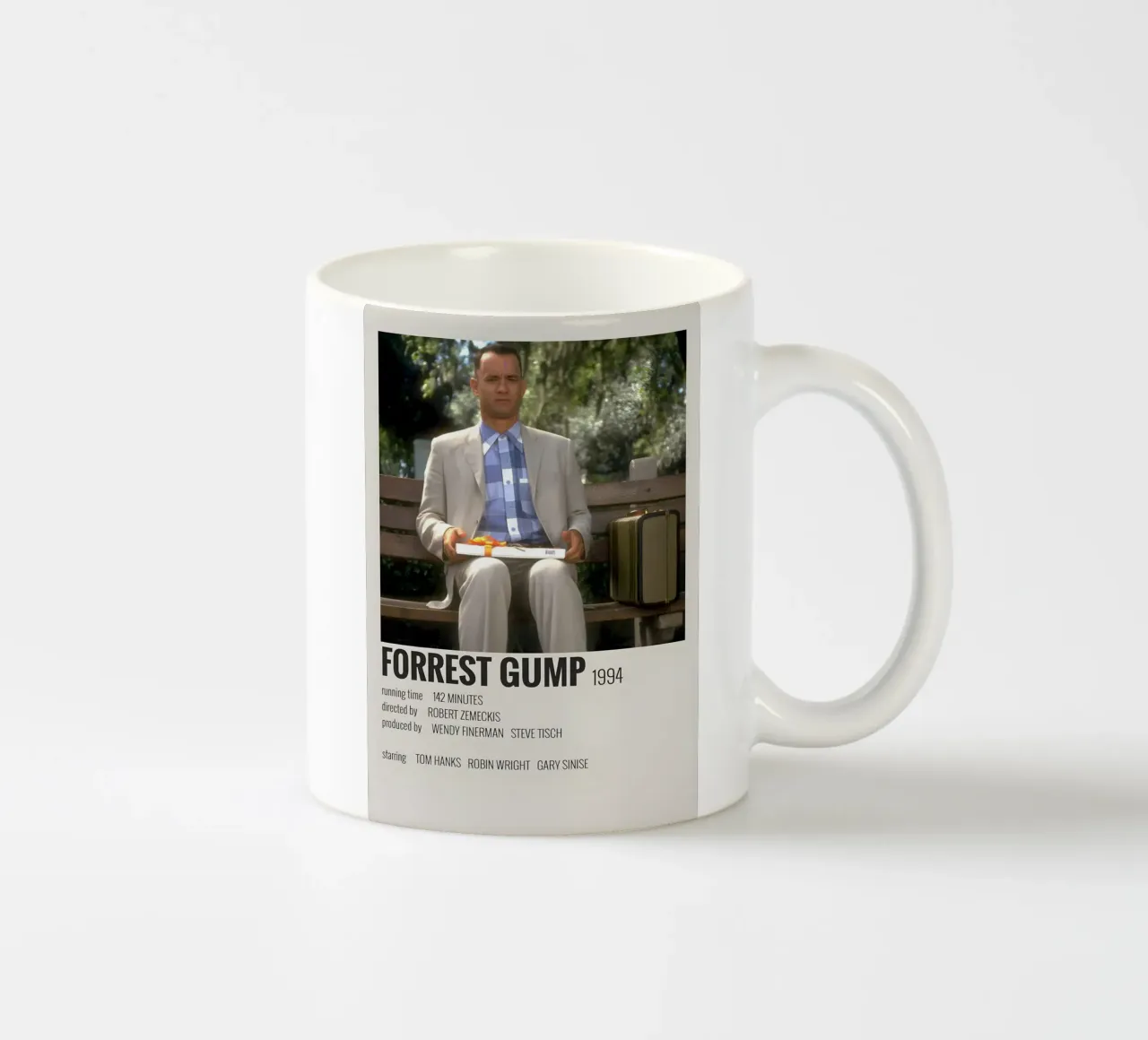 FORREST GUMP 1994 tazza in ceramica da MVFminimalist