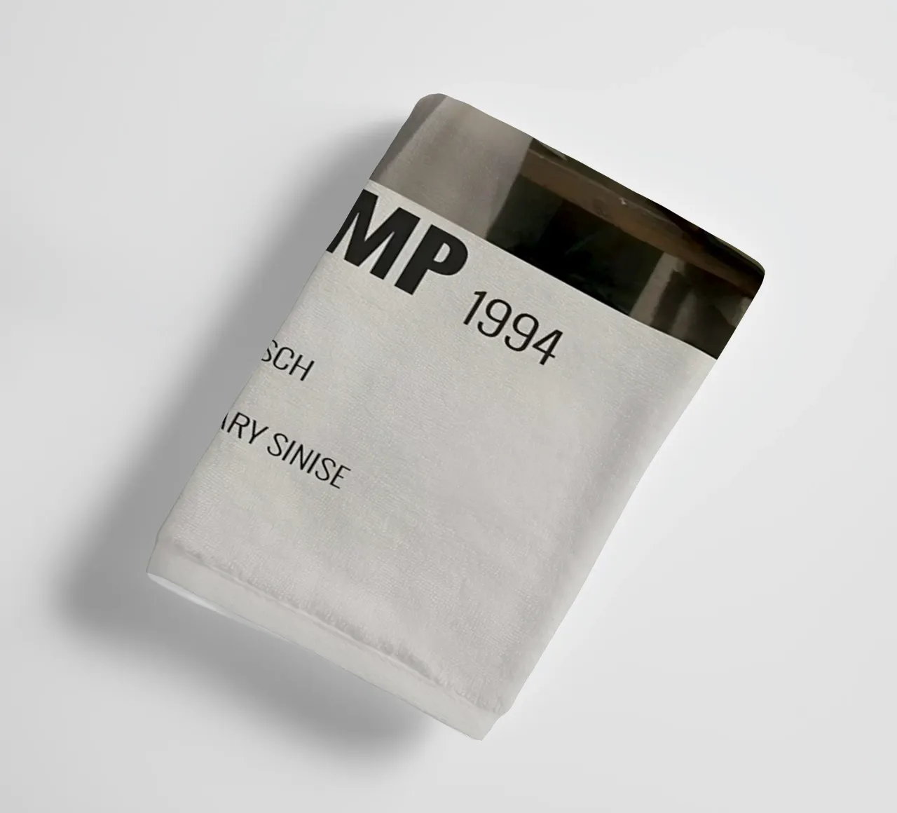 FORREST GUMP 1994 asciugamano da bagno da MVFminimalist