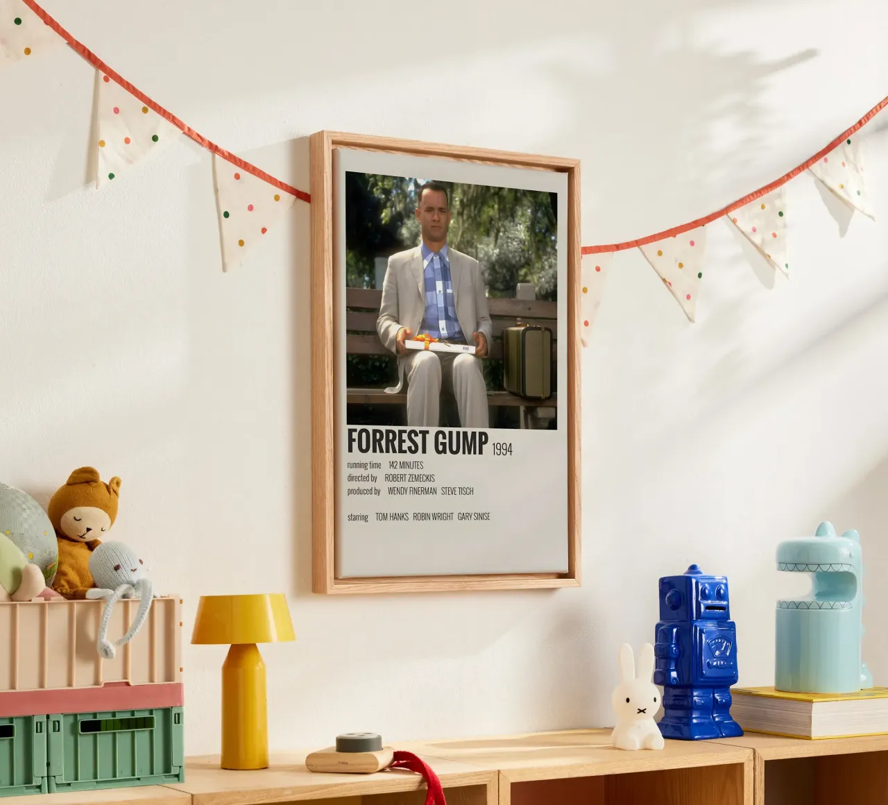 FORREST GUMP 1994 canvas van MVFminimalist