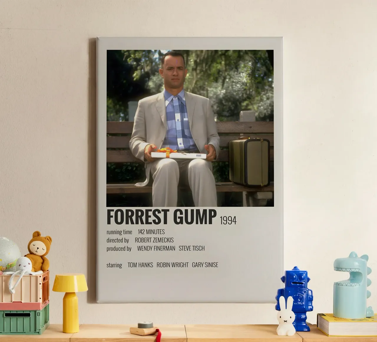 FORREST GUMP 1994 canvas van MVFminimalist