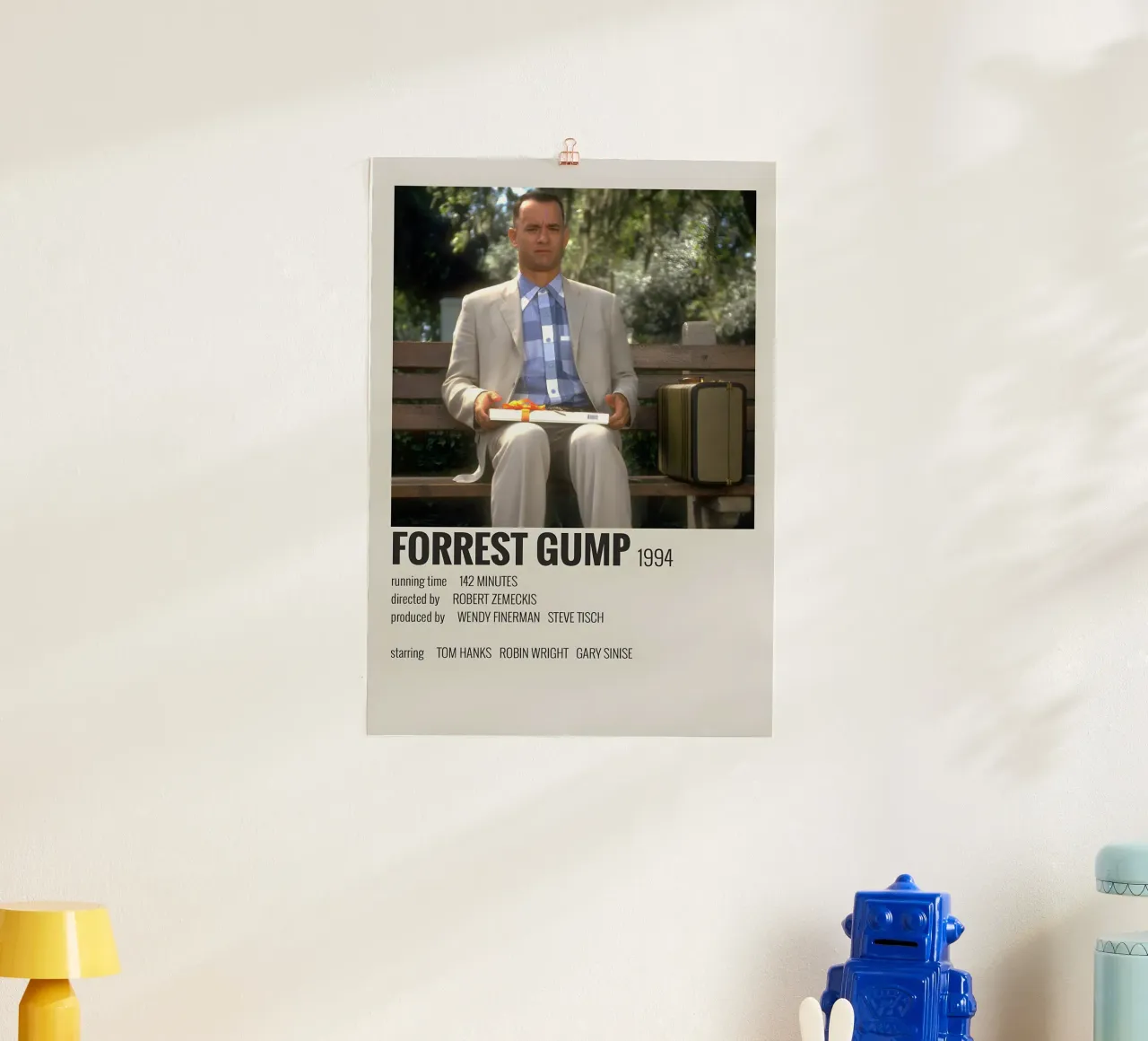 FORREST GUMP 1994 carta hahnemühle da MVFminimalist