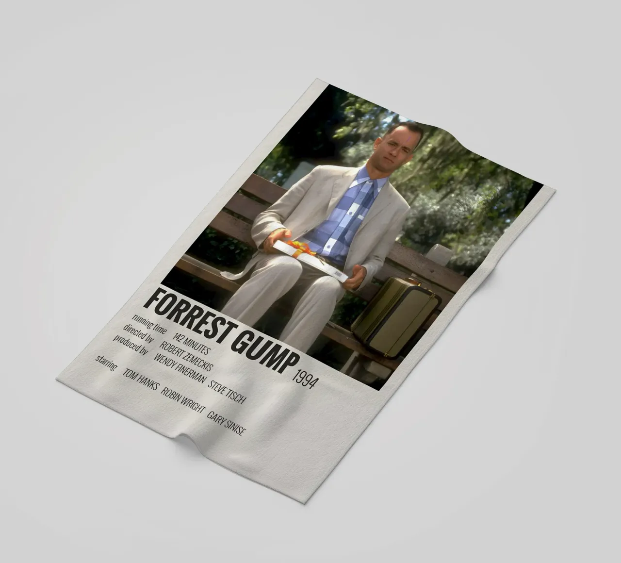 FORREST GUMP 1994 telo mare da MVFminimalist