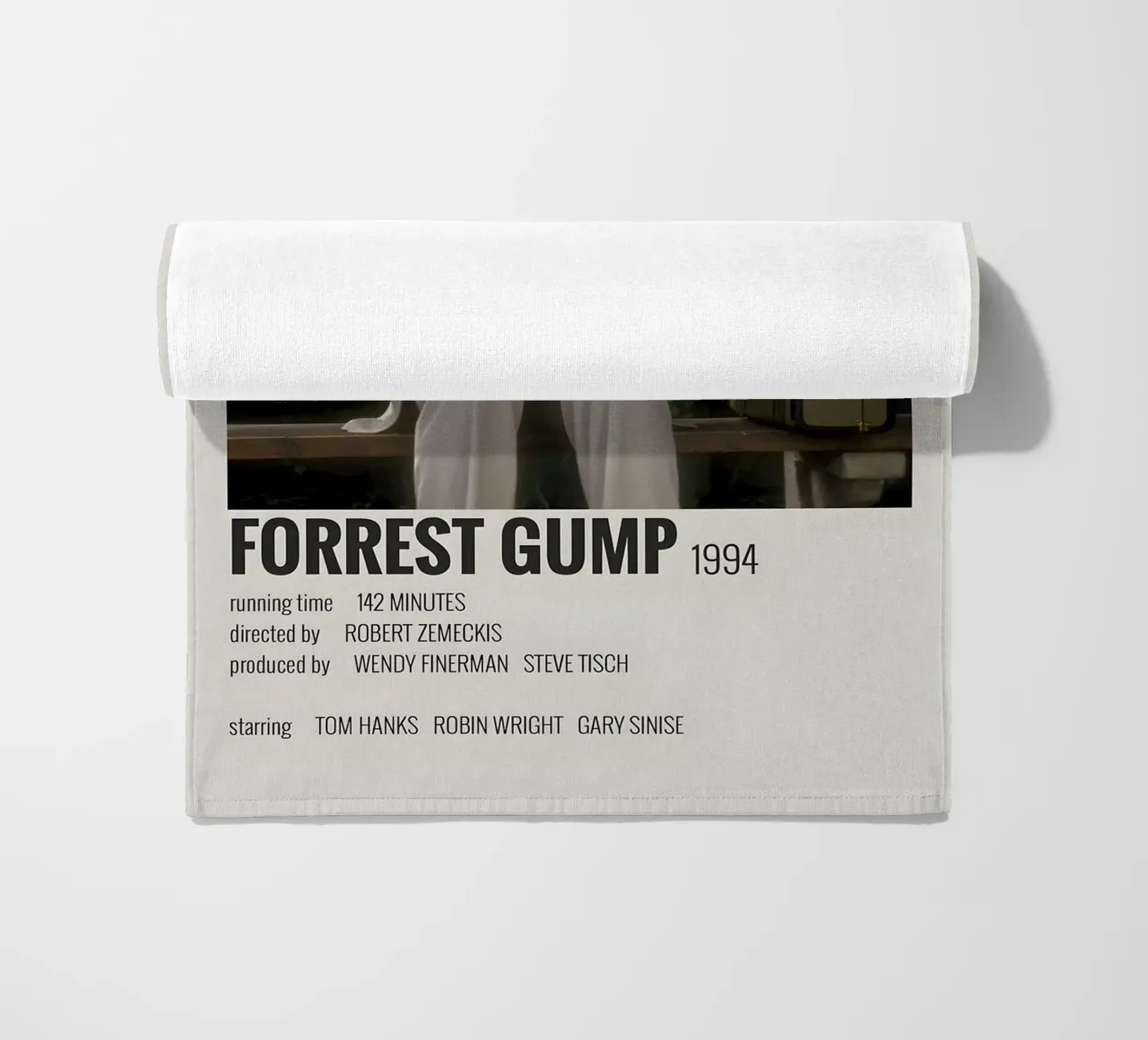 FORREST GUMP 1994 telo mare da MVFminimalist
