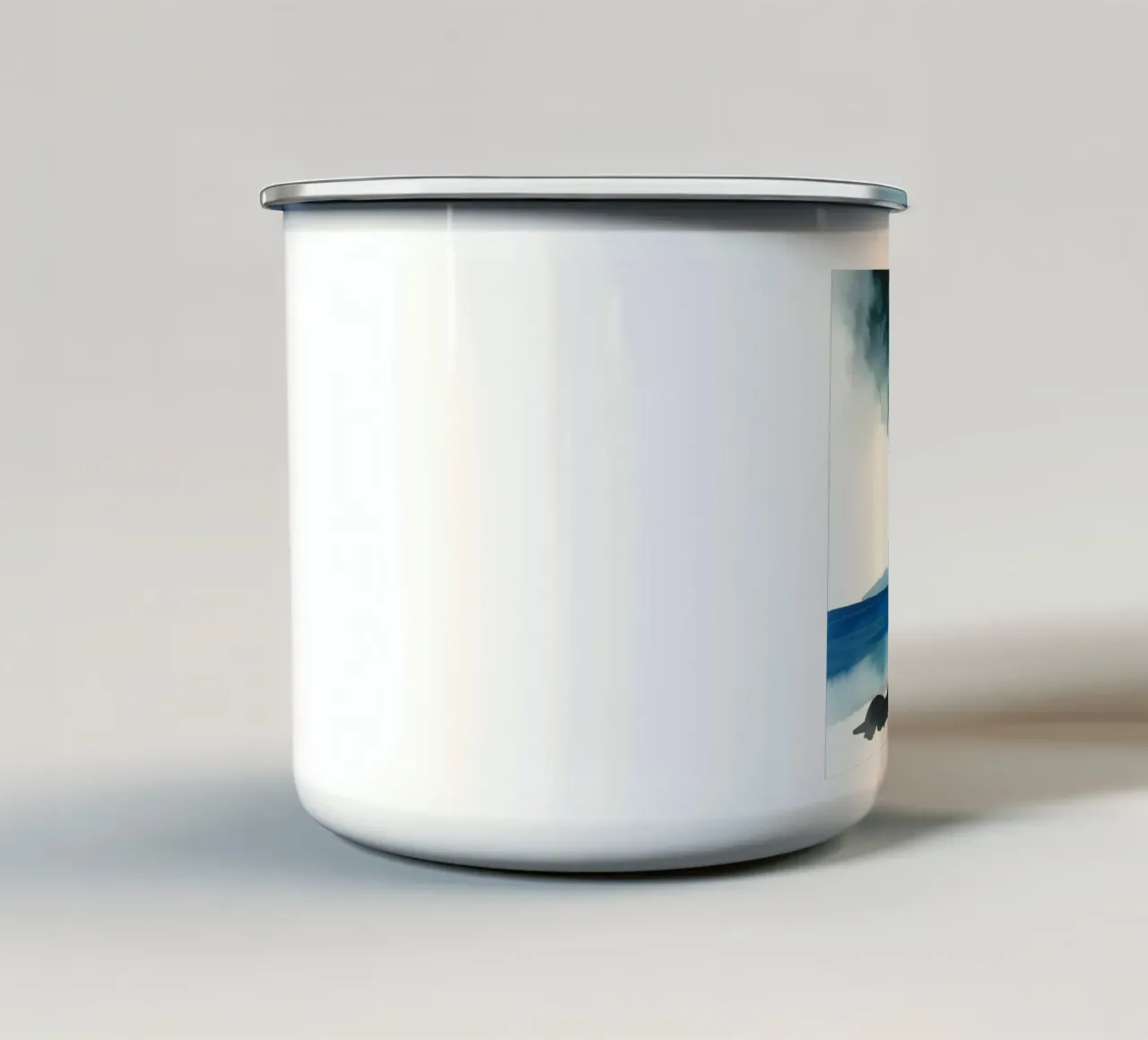 Coppia sposata tazza in smalto da Motivate-Today