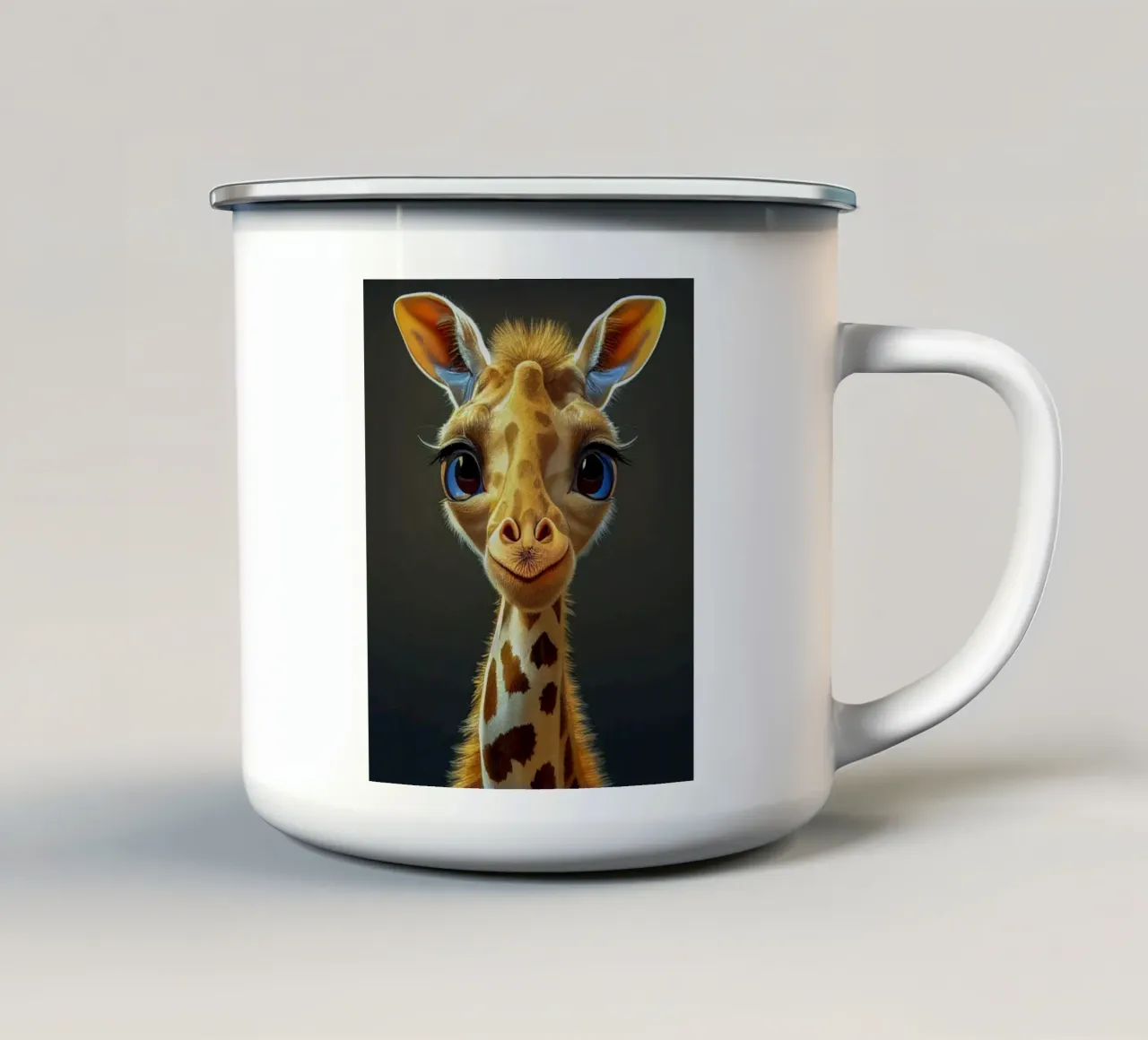 Arte da parete di Imagine tazza in smalto da Imagine