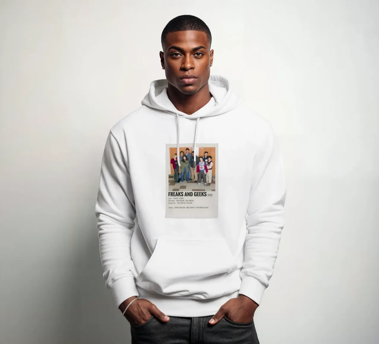 FREAKS AND GEEKS 1999 felpa con cappuccio da MVFminimalist