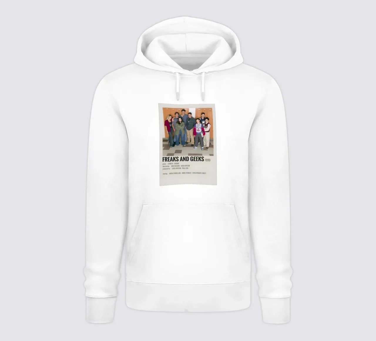 FREAKS AND GEEKS 1999 felpa con cappuccio da MVFminimalist
