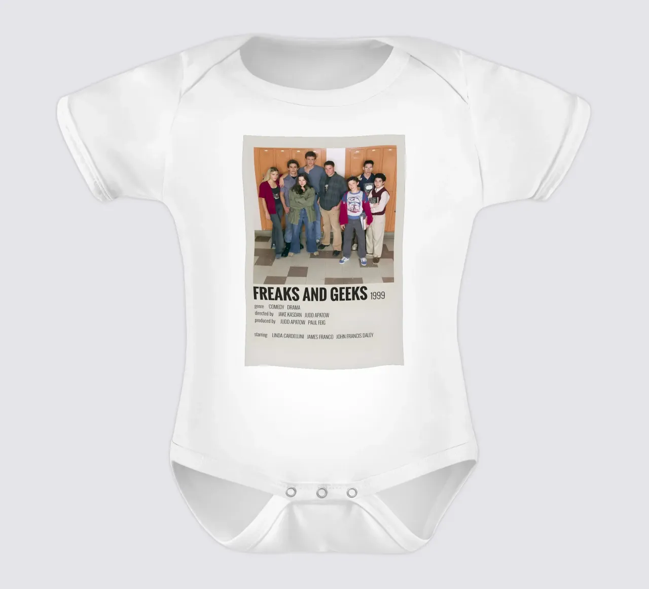 FREAKS AND GEEKS 1999 body neonato maniche corte da MVFminimalist