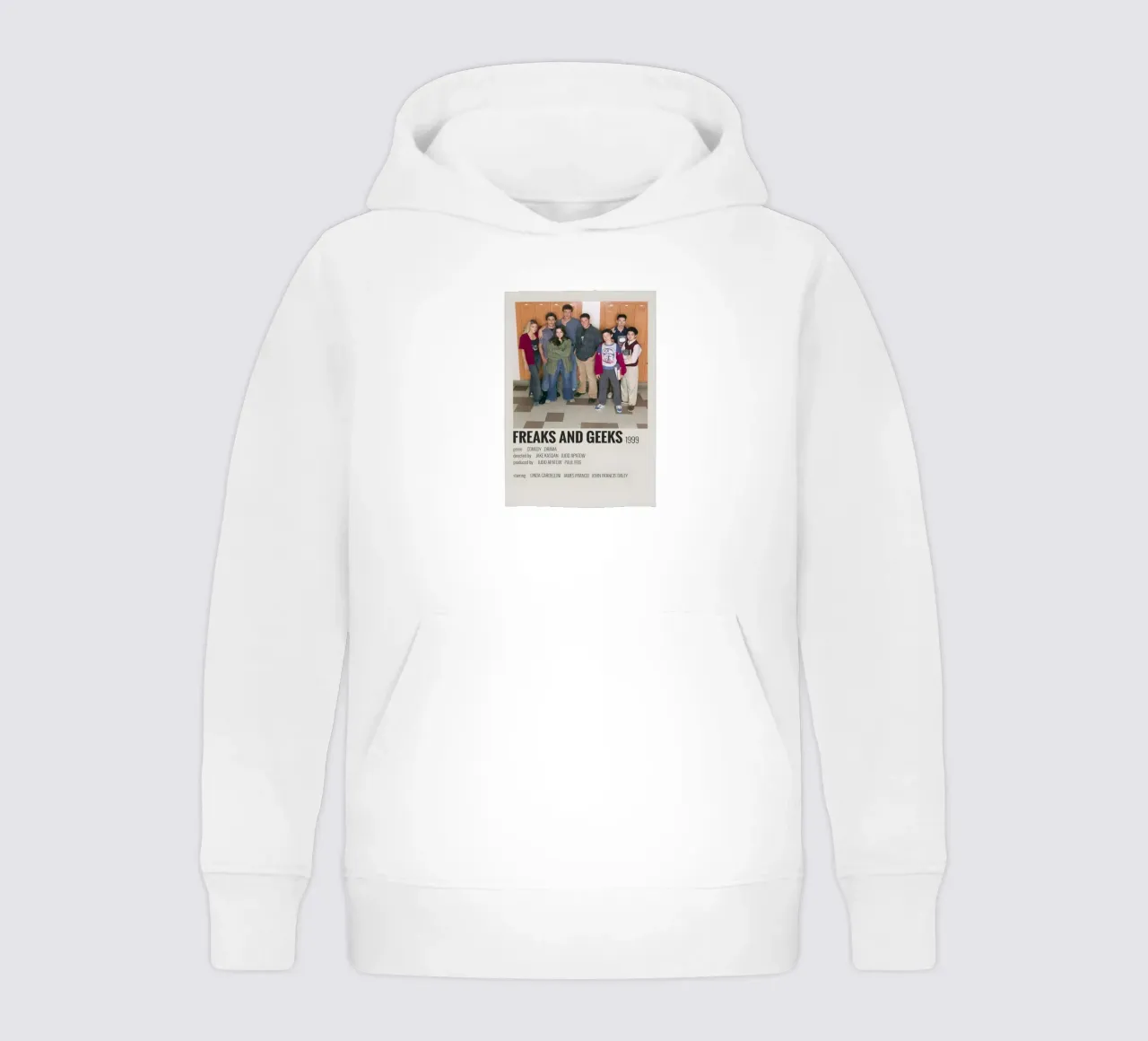 FREAKS AND GEEKS 1999 felpa bambino con cappuccio da MVFminimalist