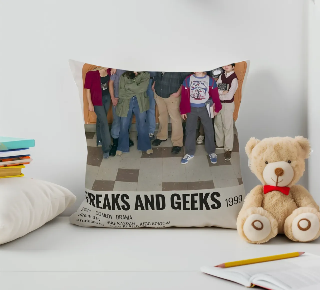 FREAKS AND GEEKS 1999 cuscino da MVFminimalist
