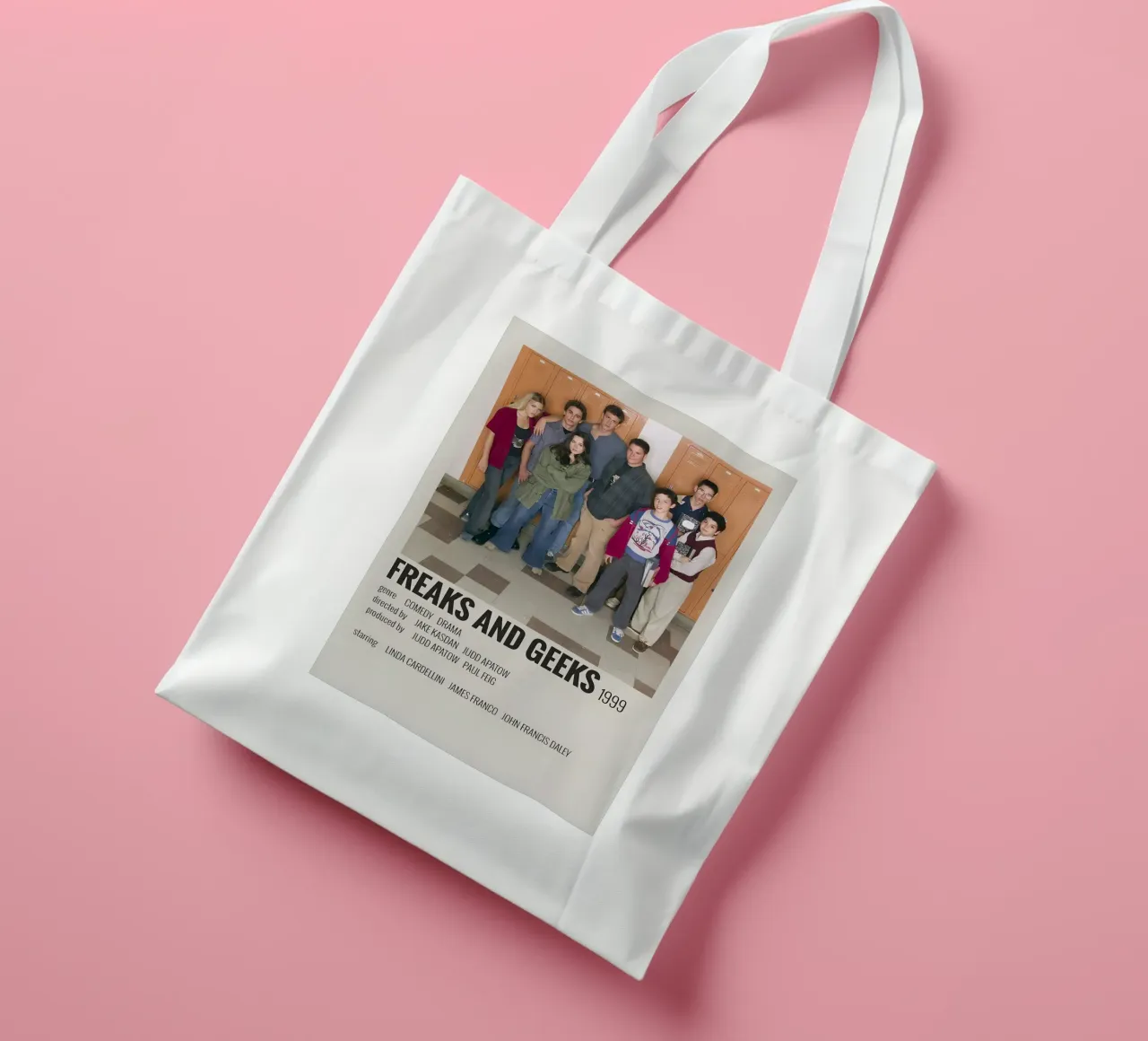 FREAKS AND GEEKS 1999 borsa in juta da MVFminimalist