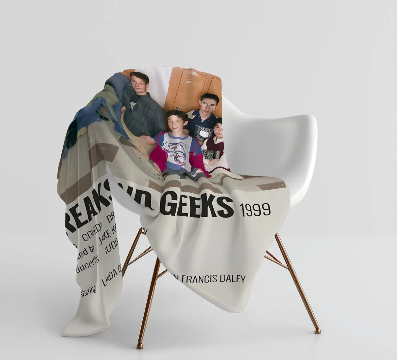 FREAKS AND GEEKS 1999 coperta in pile da MVFminimalist