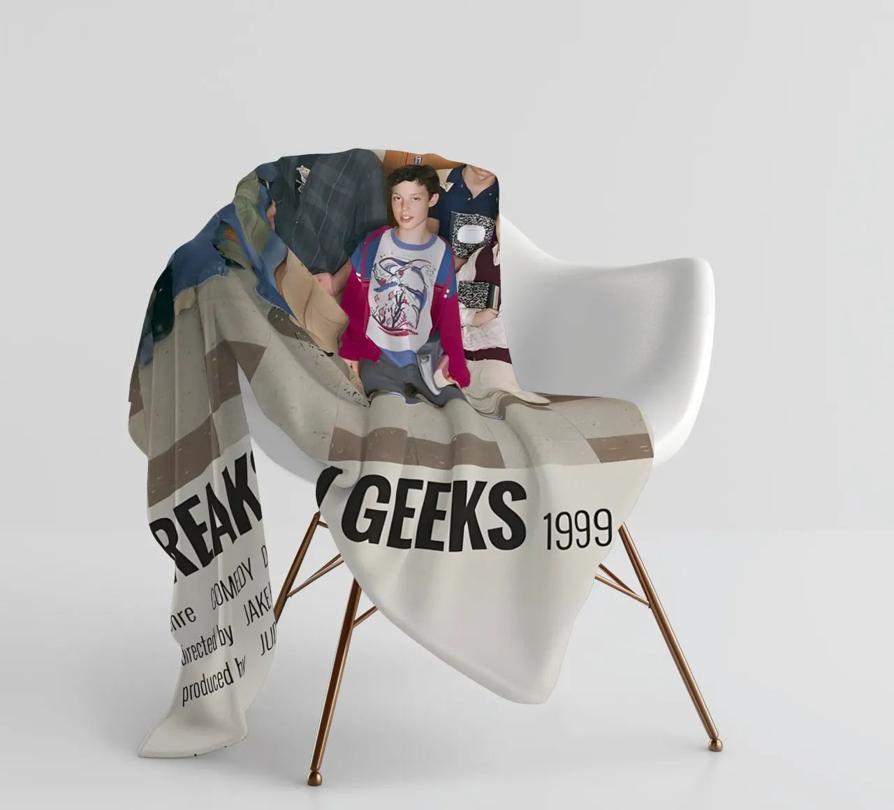 FREAKS AND GEEKS 1999 coperta in pile da MVFminimalist