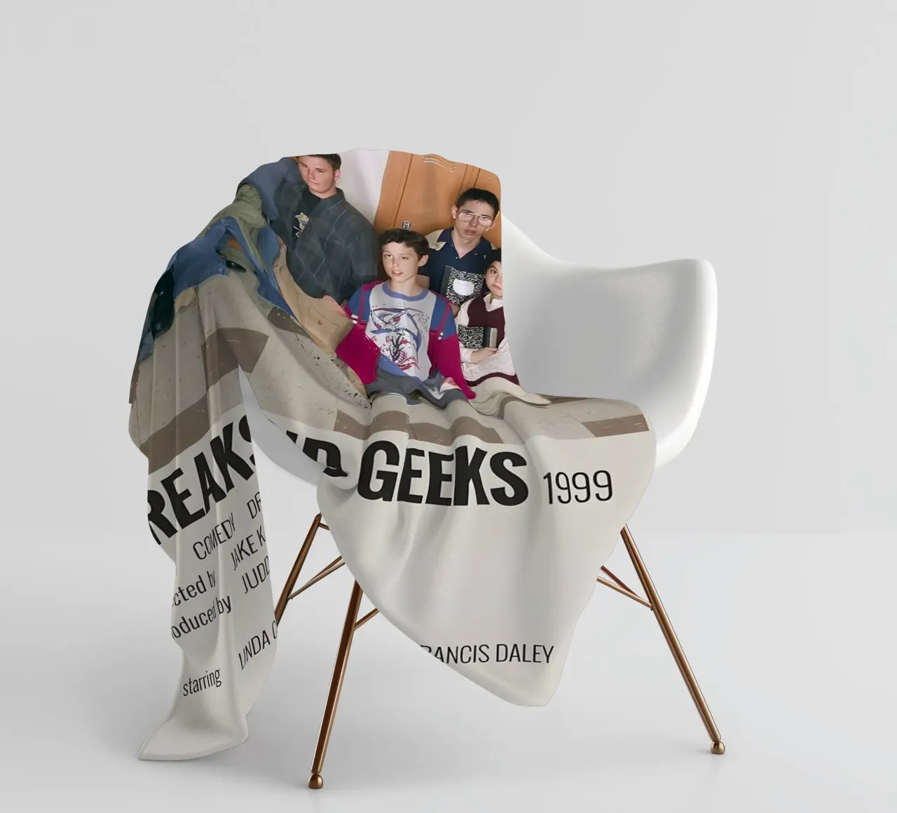 FREAKS AND GEEKS 1999 coperta in pile da MVFminimalist