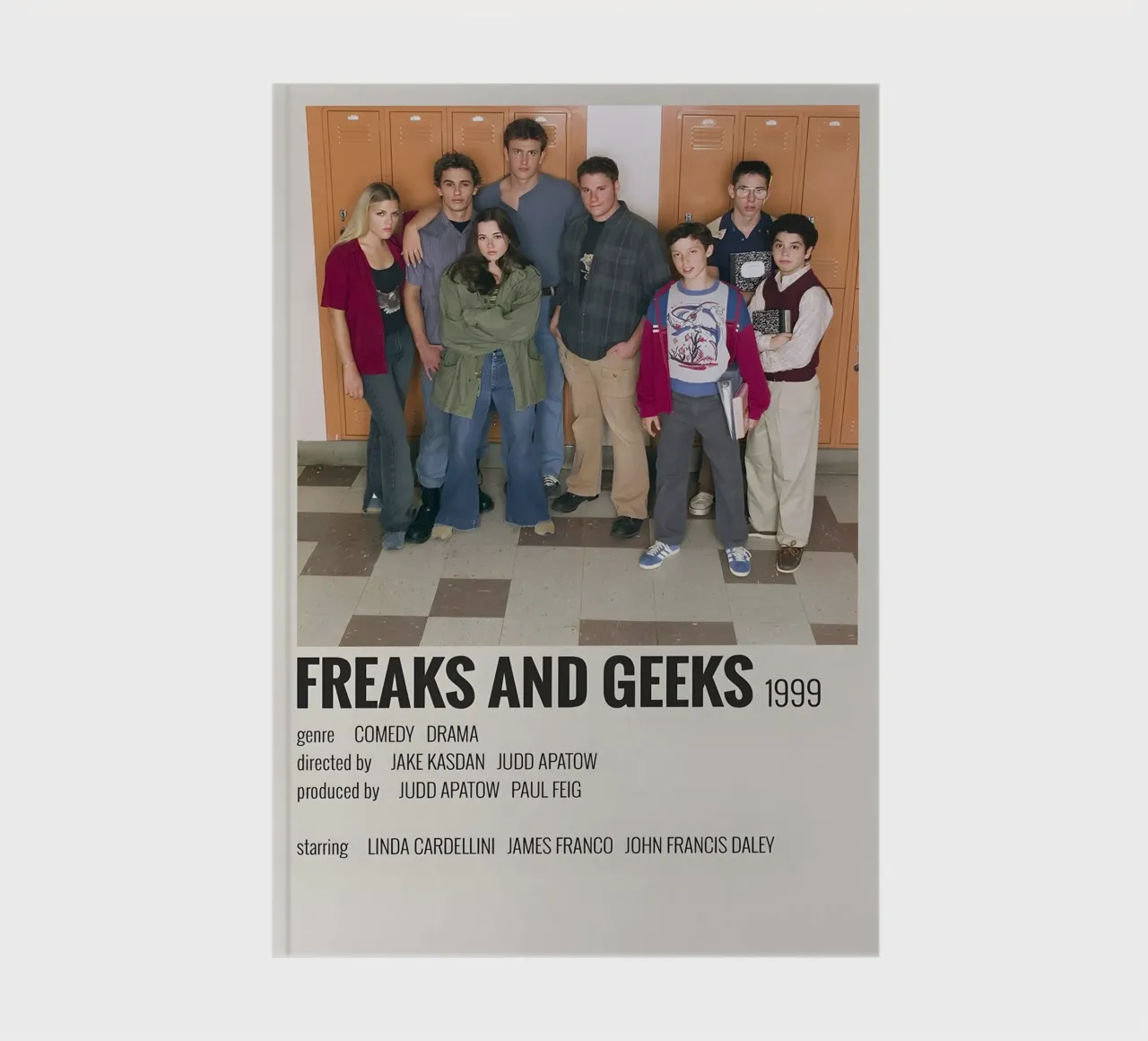 FREAKS AND GEEKS 1999 notebook by MVFminimalist