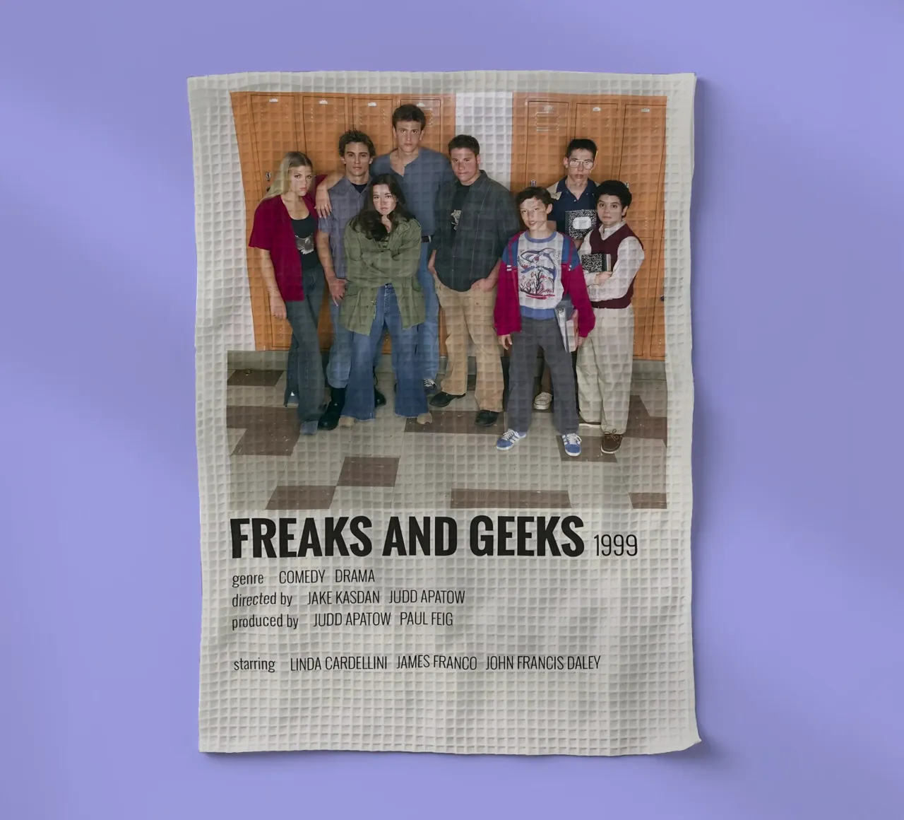 FREAKS AND GEEKS 1999 canovaccio da cucina da MVFminimalist