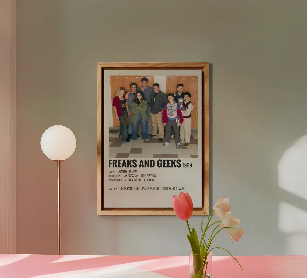 FREAKS AND GEEKS 1999 alluminio dibond da MVFminimalist