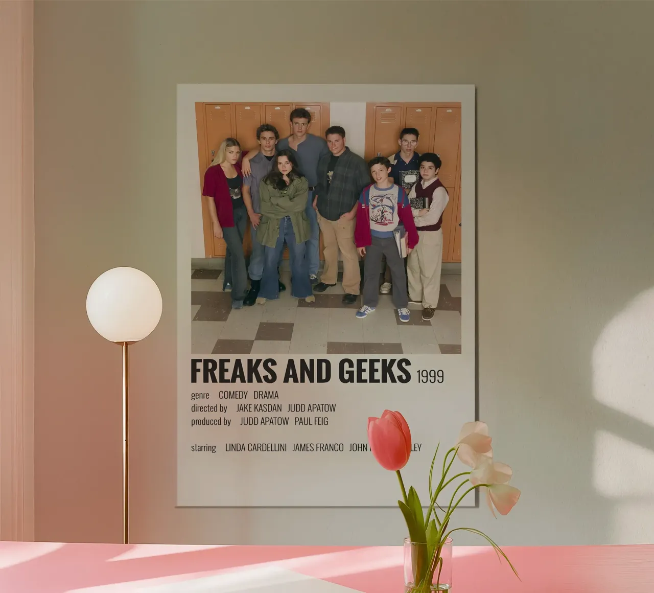 FREAKS AND GEEKS 1999 alluminio dibond da MVFminimalist