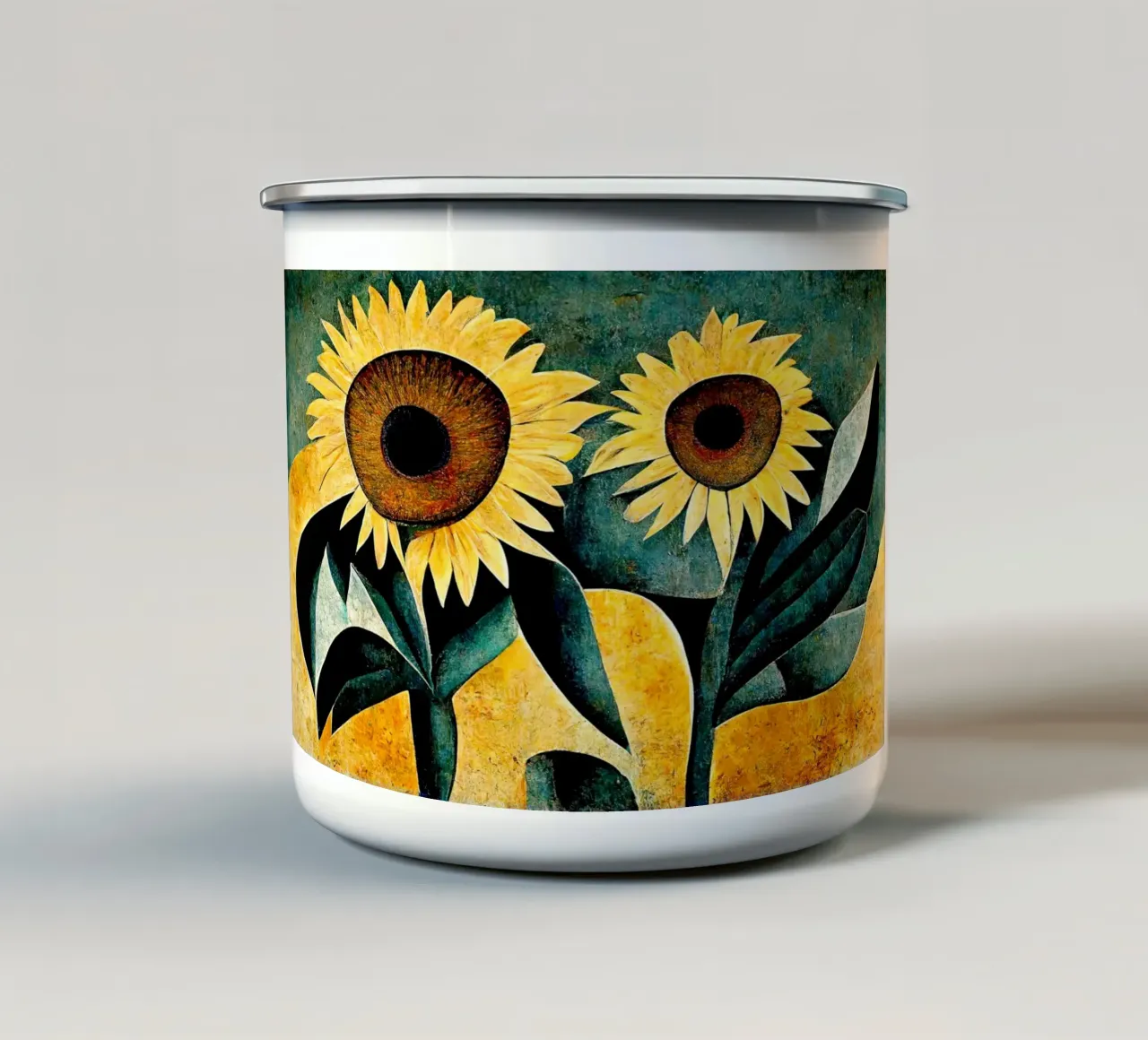 Arte da parete di Imagine tazza in smalto da Imagine