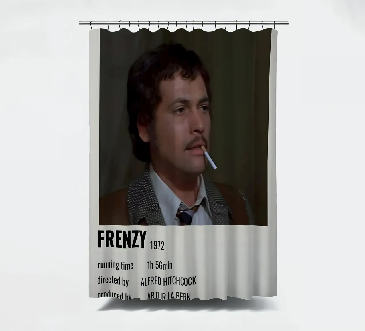 FRENZY 1972 Duschvorhang von MVFminimalist