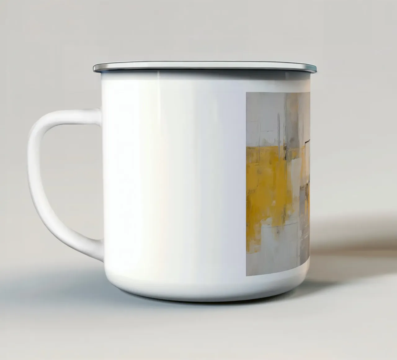 Arte da parete di Imagine tazza in smalto da Imagine