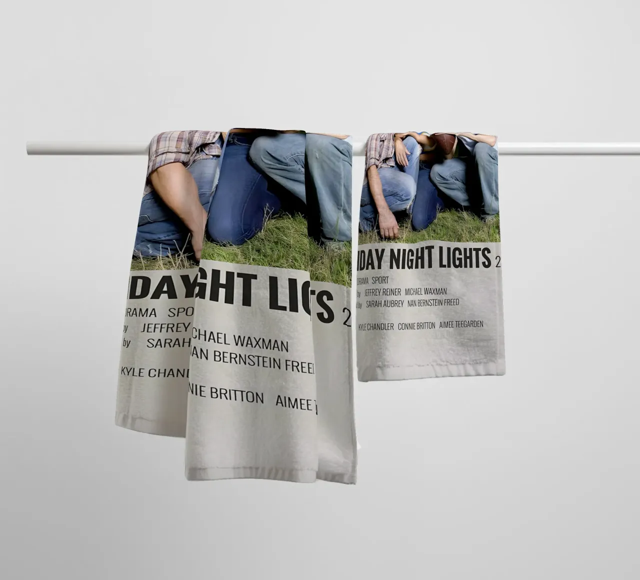 FRIDAY NIGHT LIGHTS 2006 asciugamano da bagno da MVFminimalist