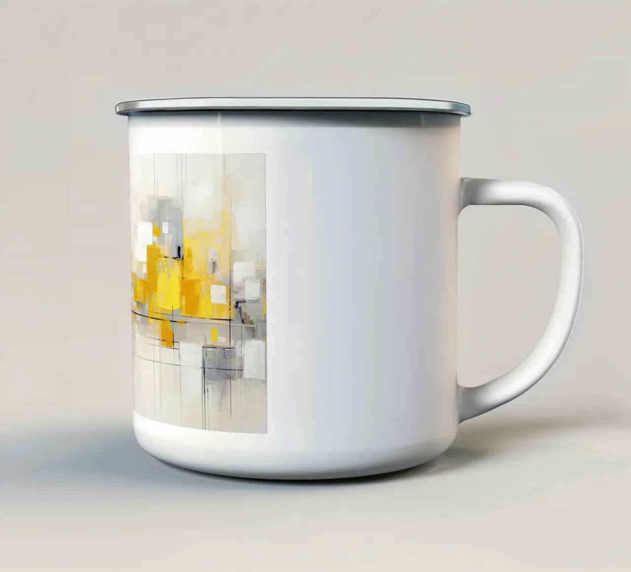 Arte da parete di Imagine tazza in smalto da Imagine