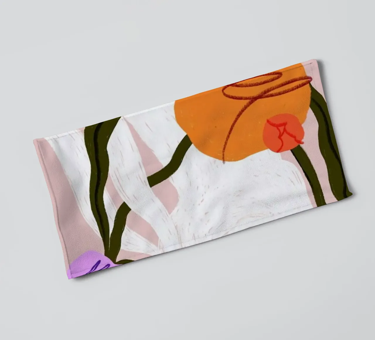 Blooming Bunny II towel by Pure