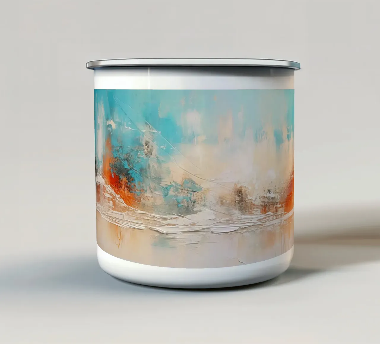 Arte da parete di Imagine tazza in smalto da Imagine