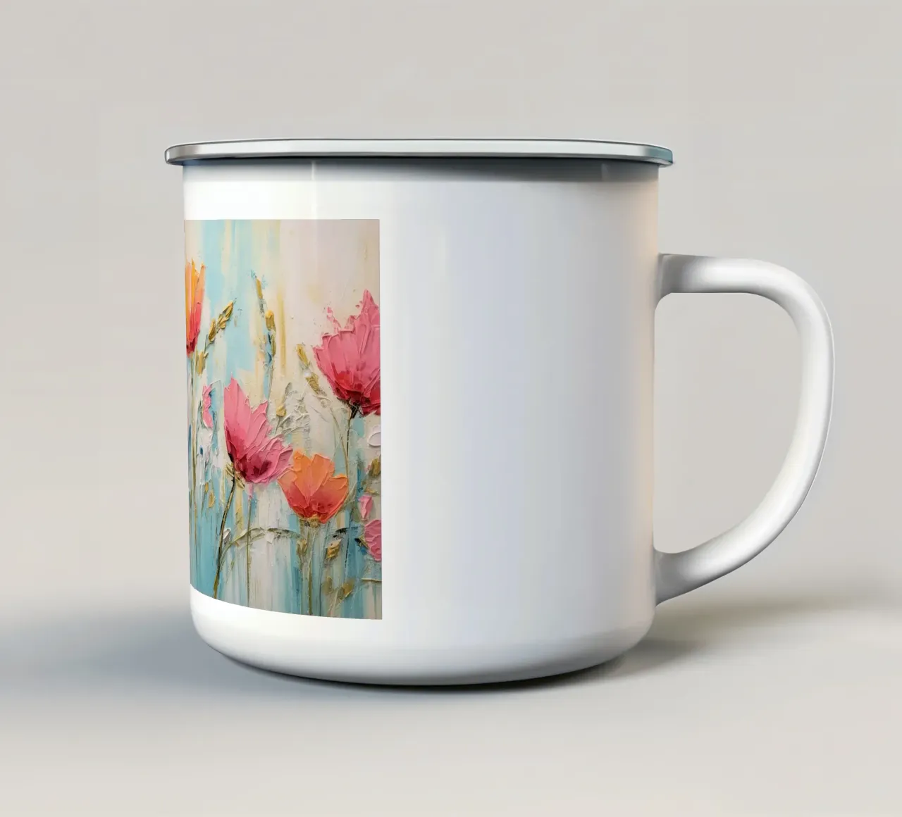 Arte da parete di Imagine tazza in smalto da Imagine