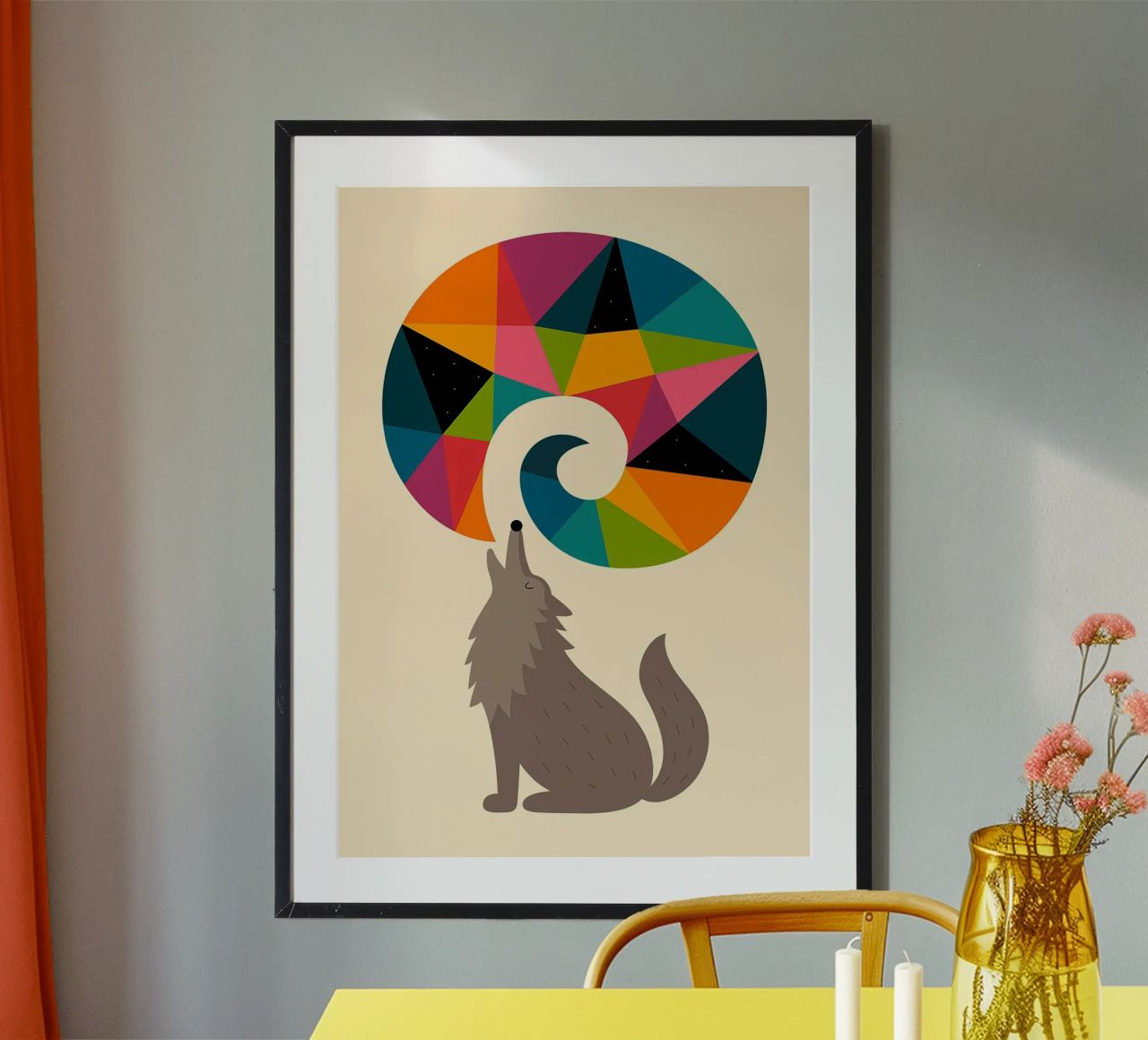 heulte der Wolf Poster von westface store