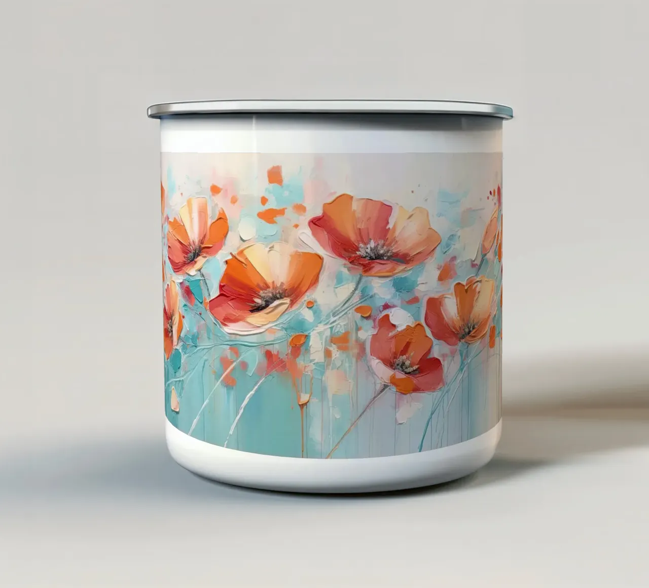 Arte da parete di Imagine tazza in smalto da Imagine