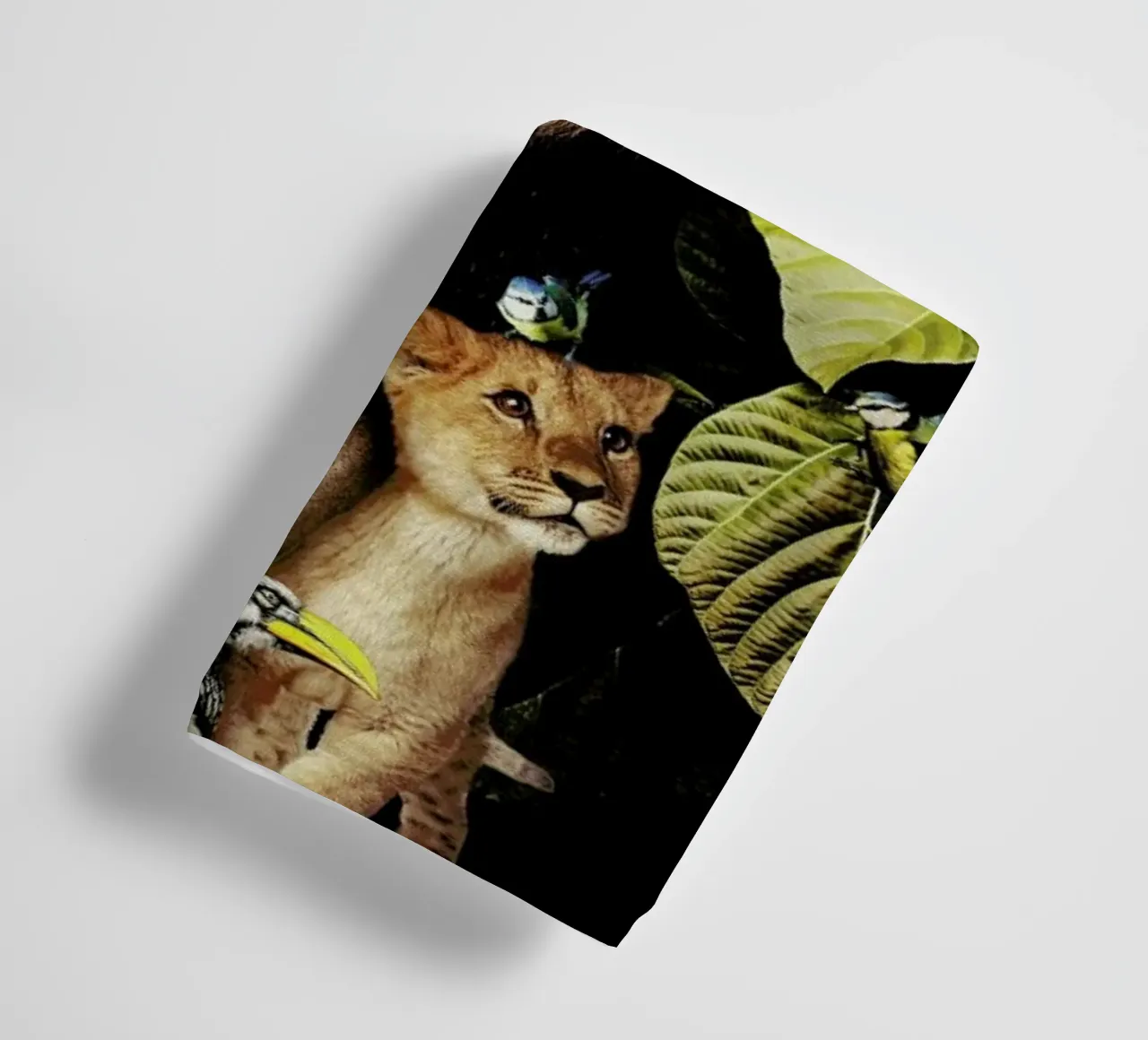 Lion And Cub 2 asciugamano da bagno da Wouter Rikken