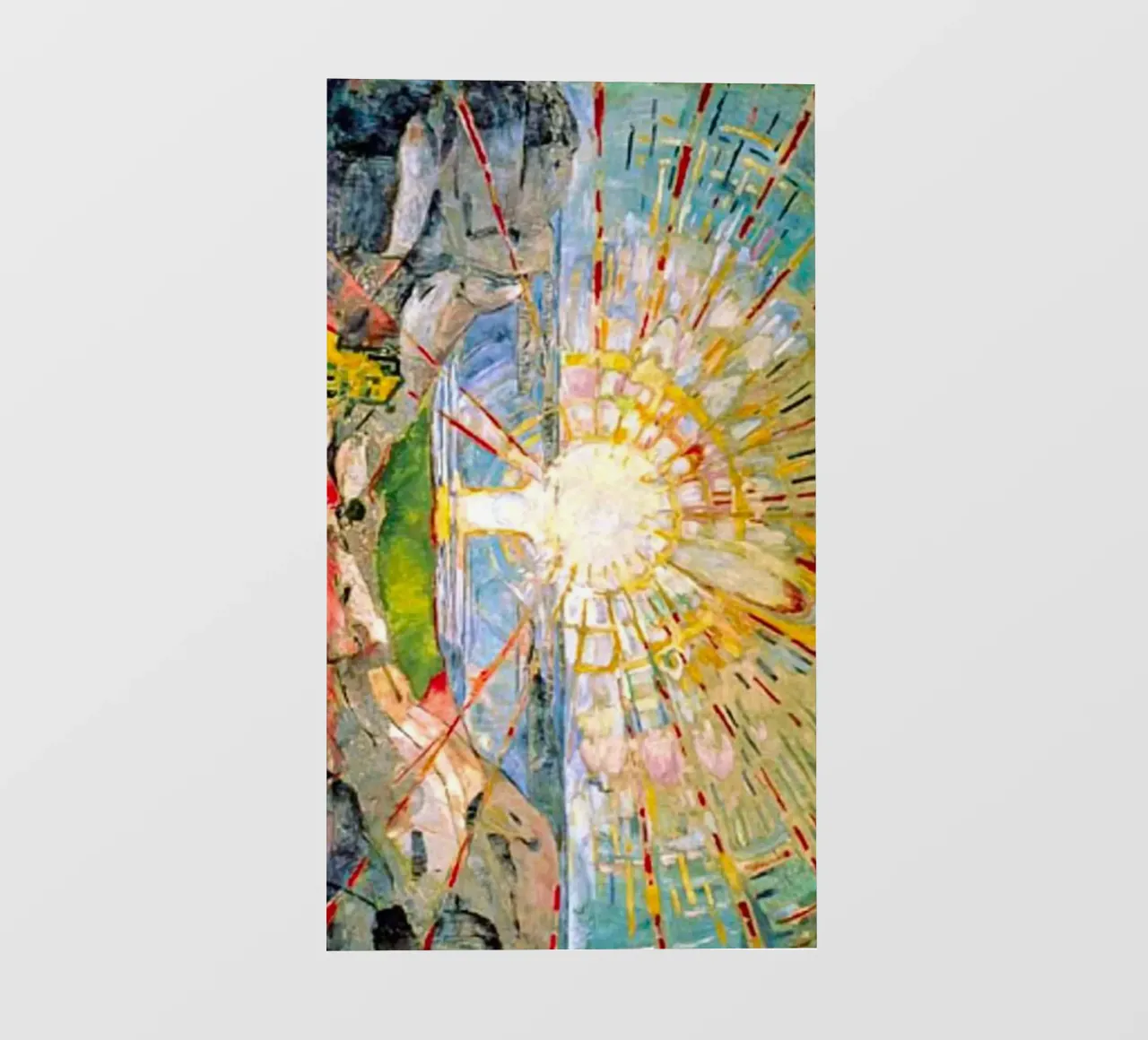 luce intensa pellicola backlit da cupcup art