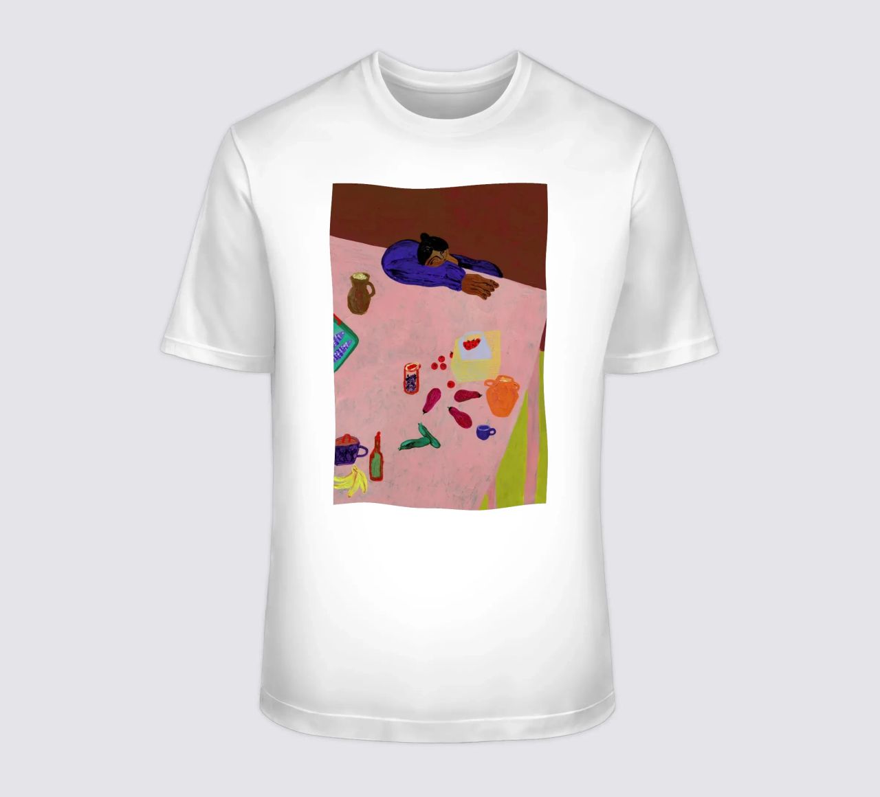 Resting on a Table t-shirt da Nudes and Croissants