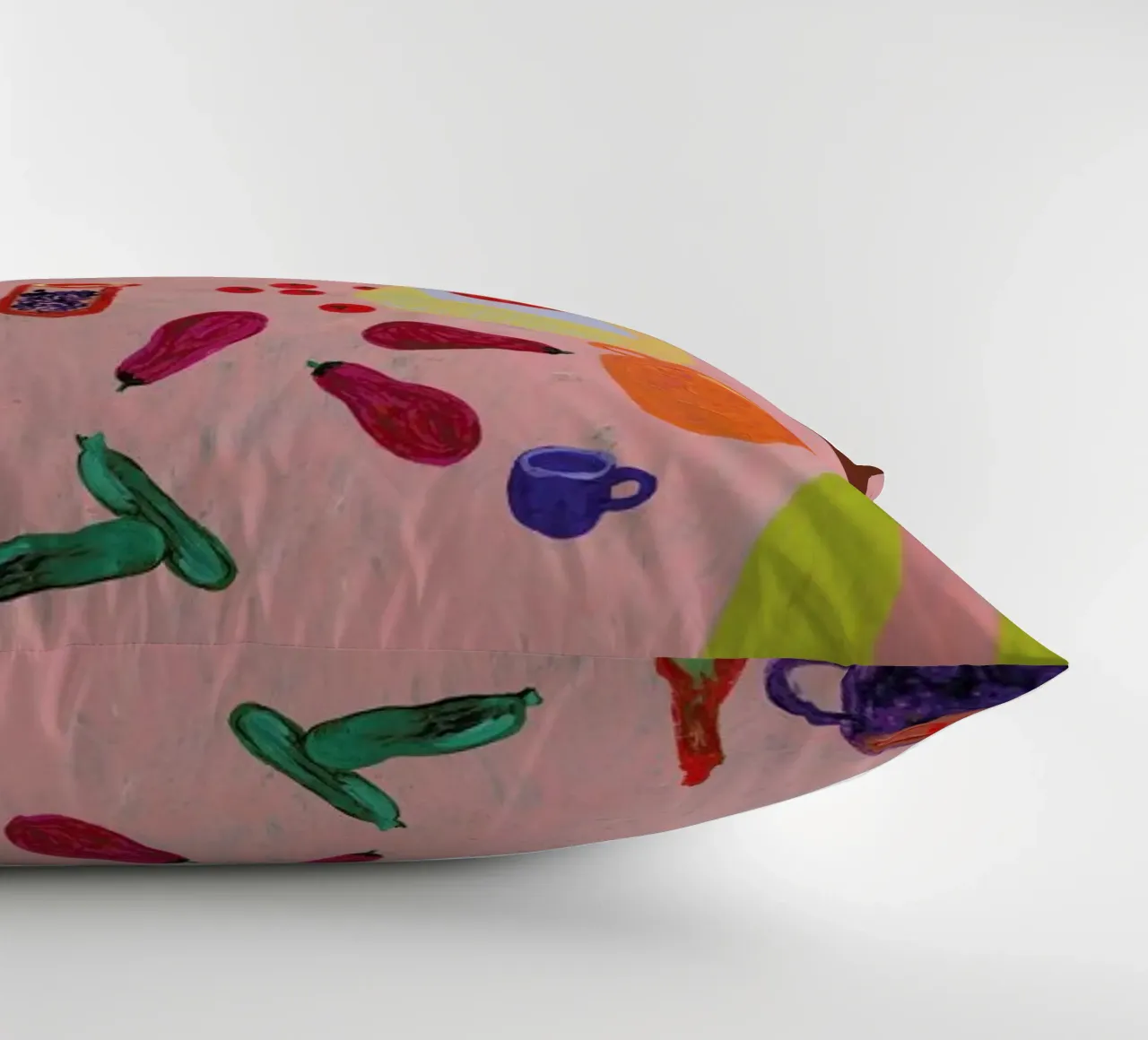 Resting on a Table cuscino da Nudes and Croissants