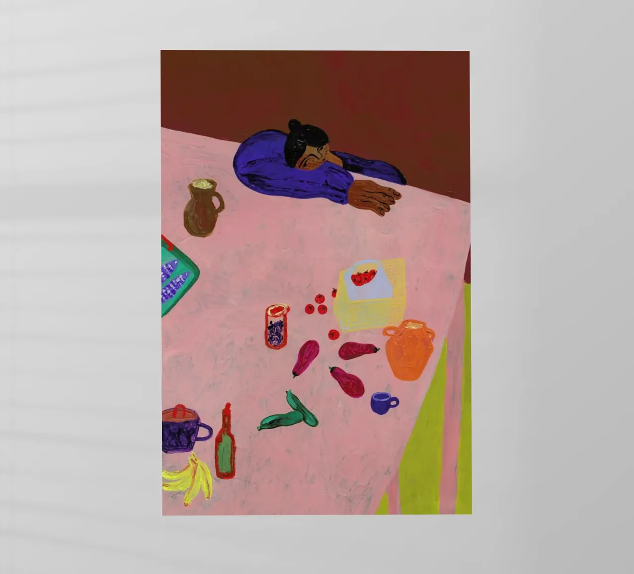 Resting on a Table pellicola backlit da Nudes and Croissants