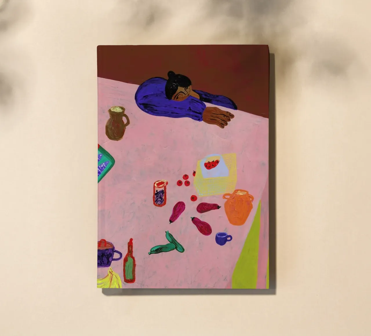 Resting on a Table notebook by Nudes and Croissants